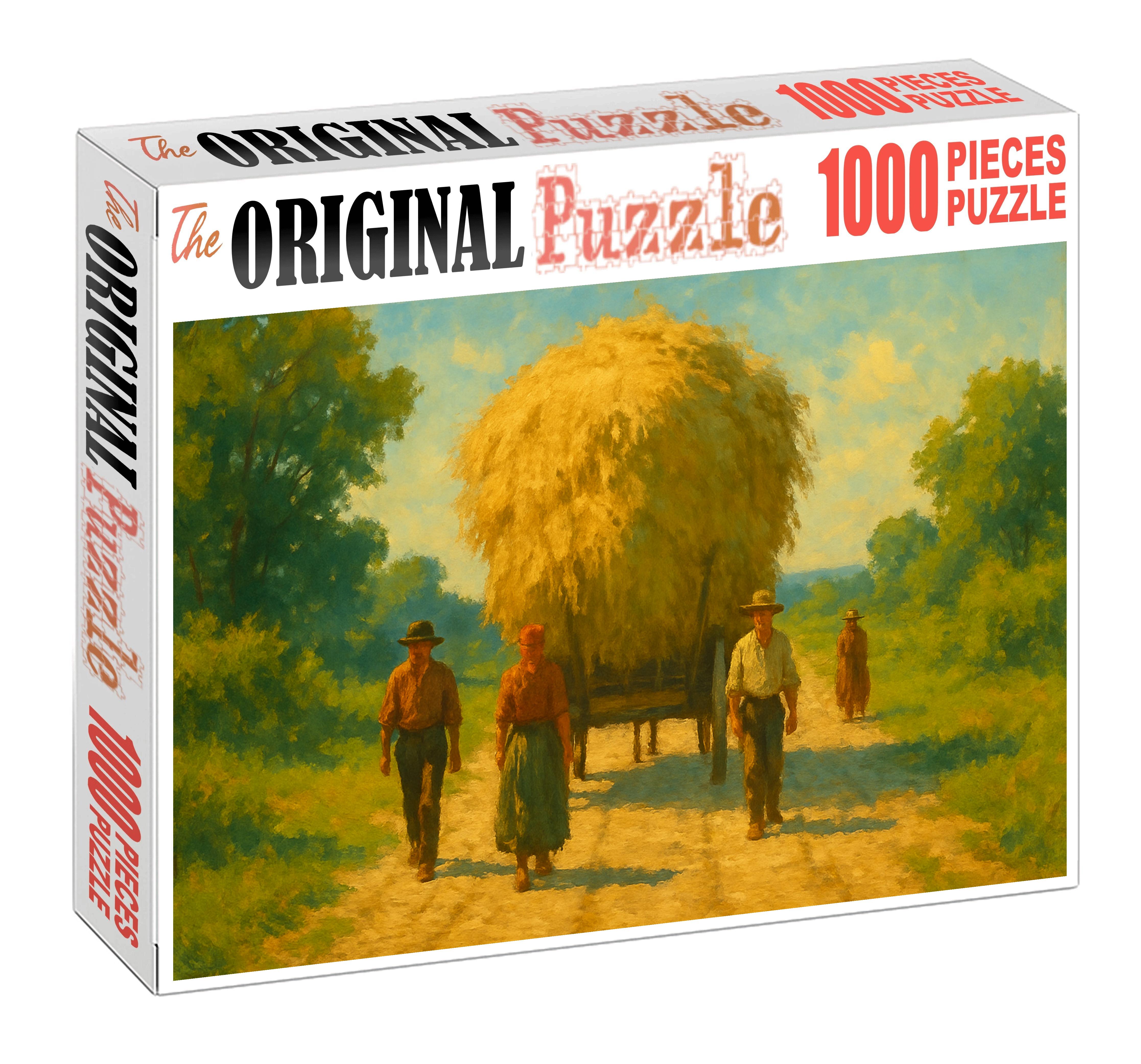 The Hay Wagon Puzzle For Kids