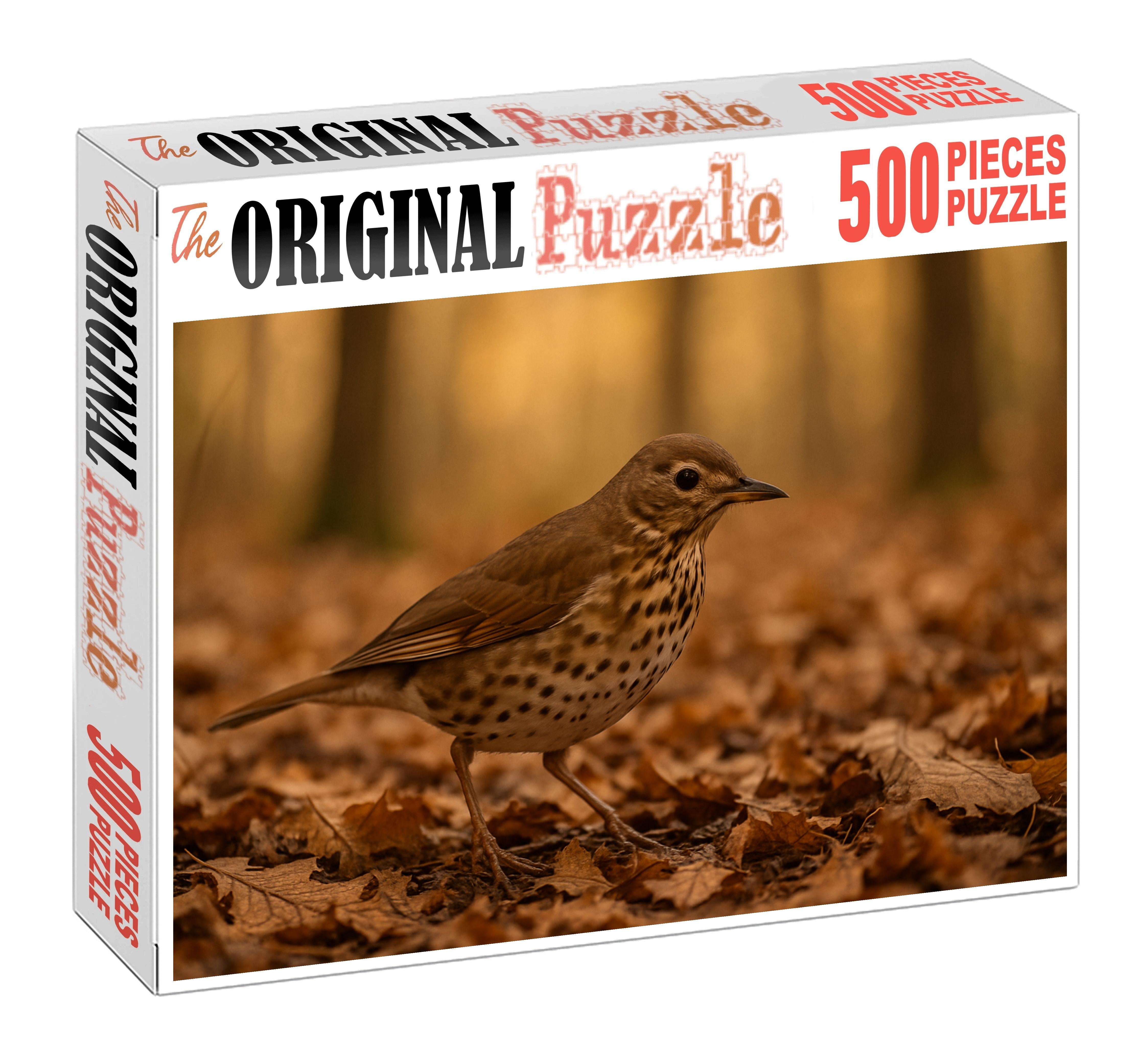 Dusky Thrush The Autumnal Forager Puzzle Fun