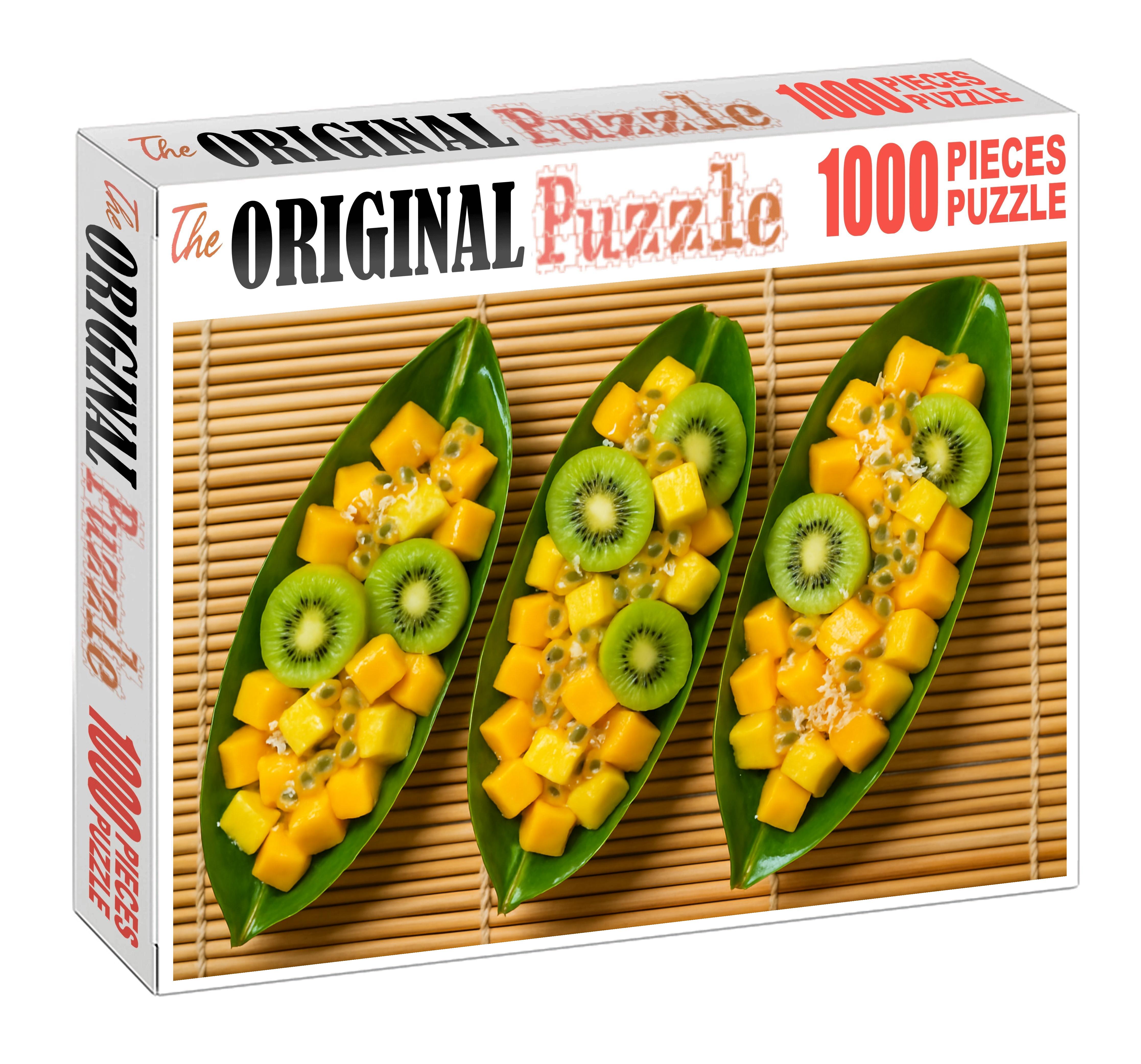 Tropical Lagoon Fruit Boat Puzzle Challenge
