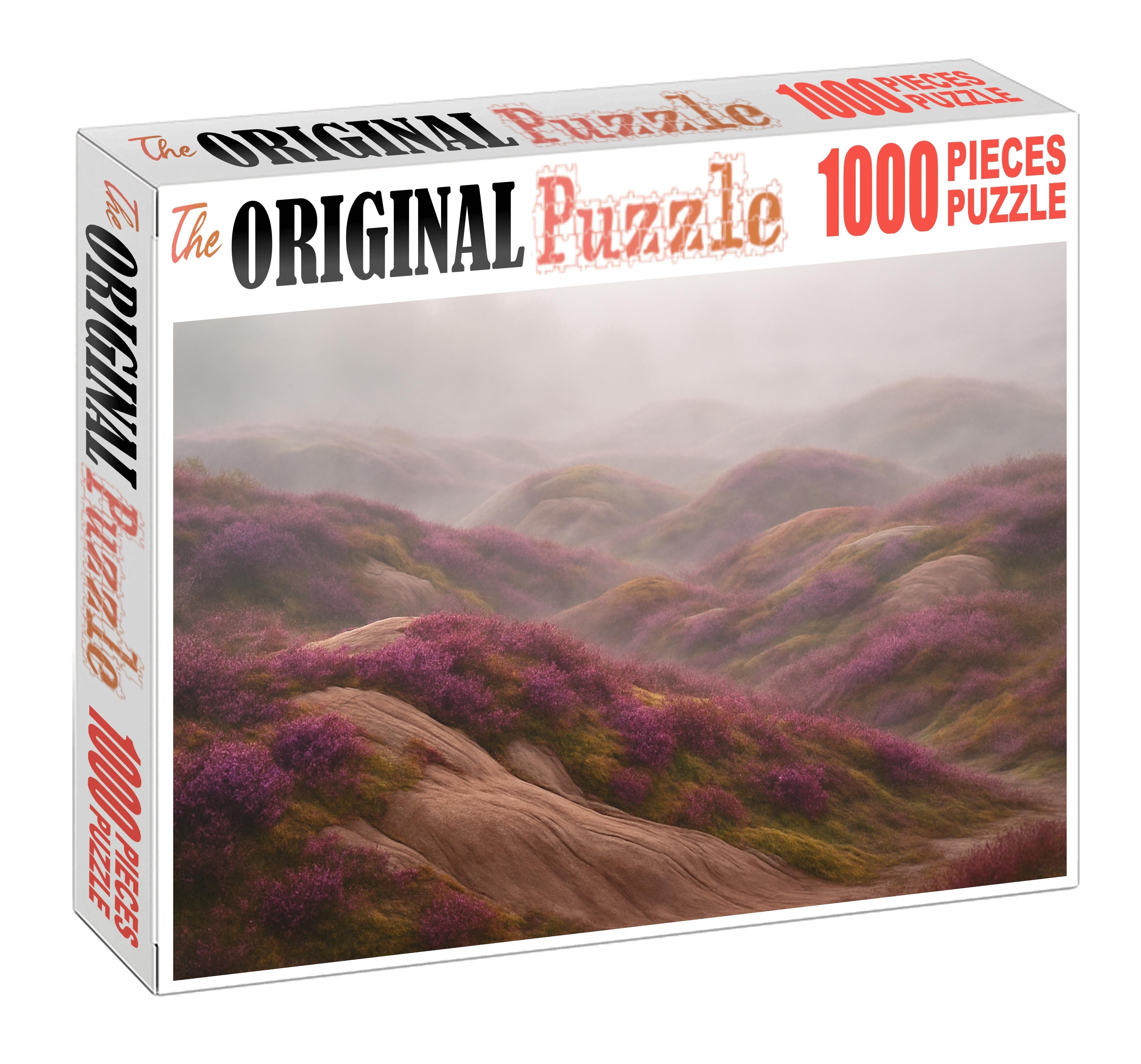 Rolling Highlands Of Heather And Moss Mini Puzzle