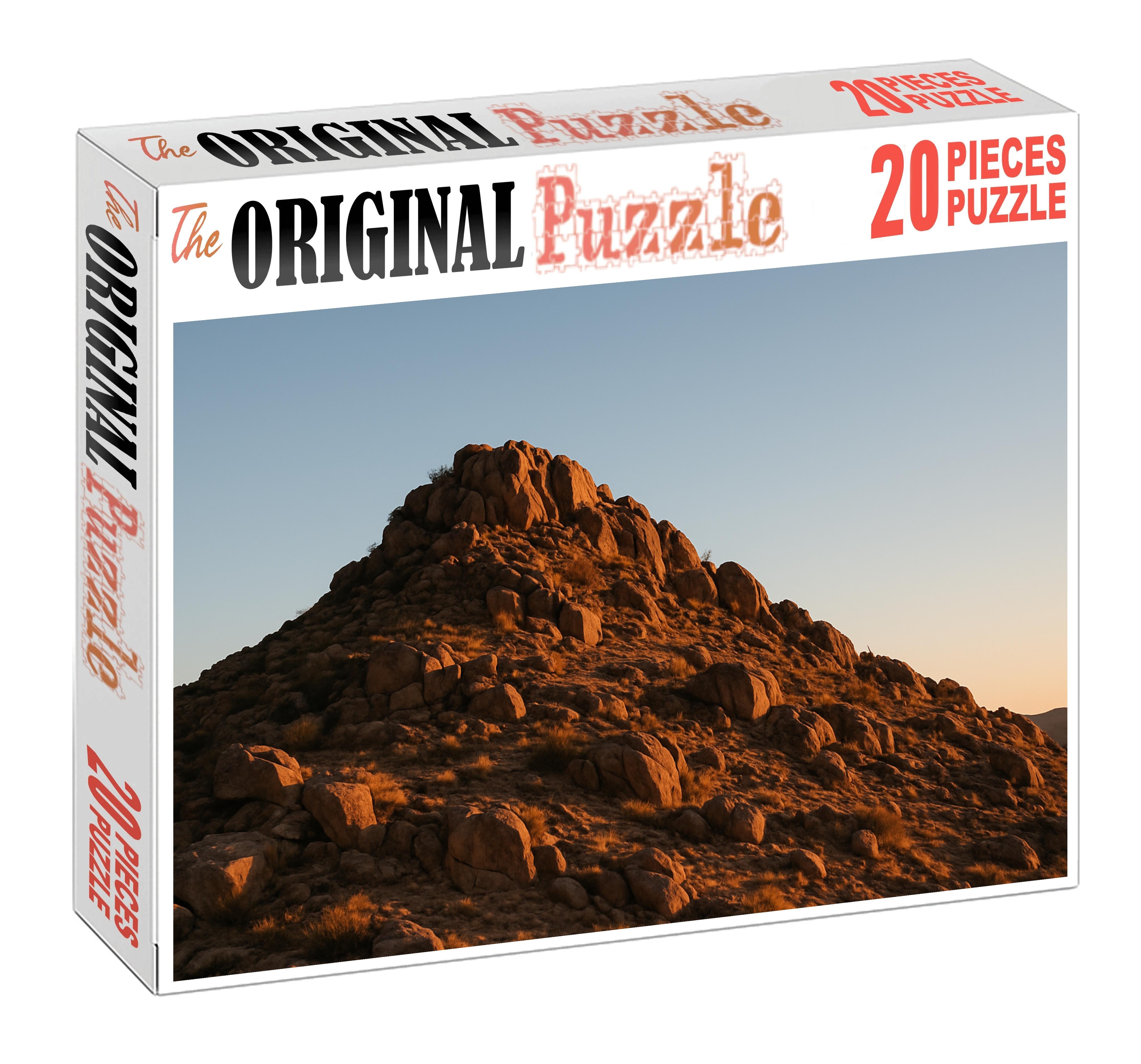 Craggy Hilltop Sunrise Easy Puzzles