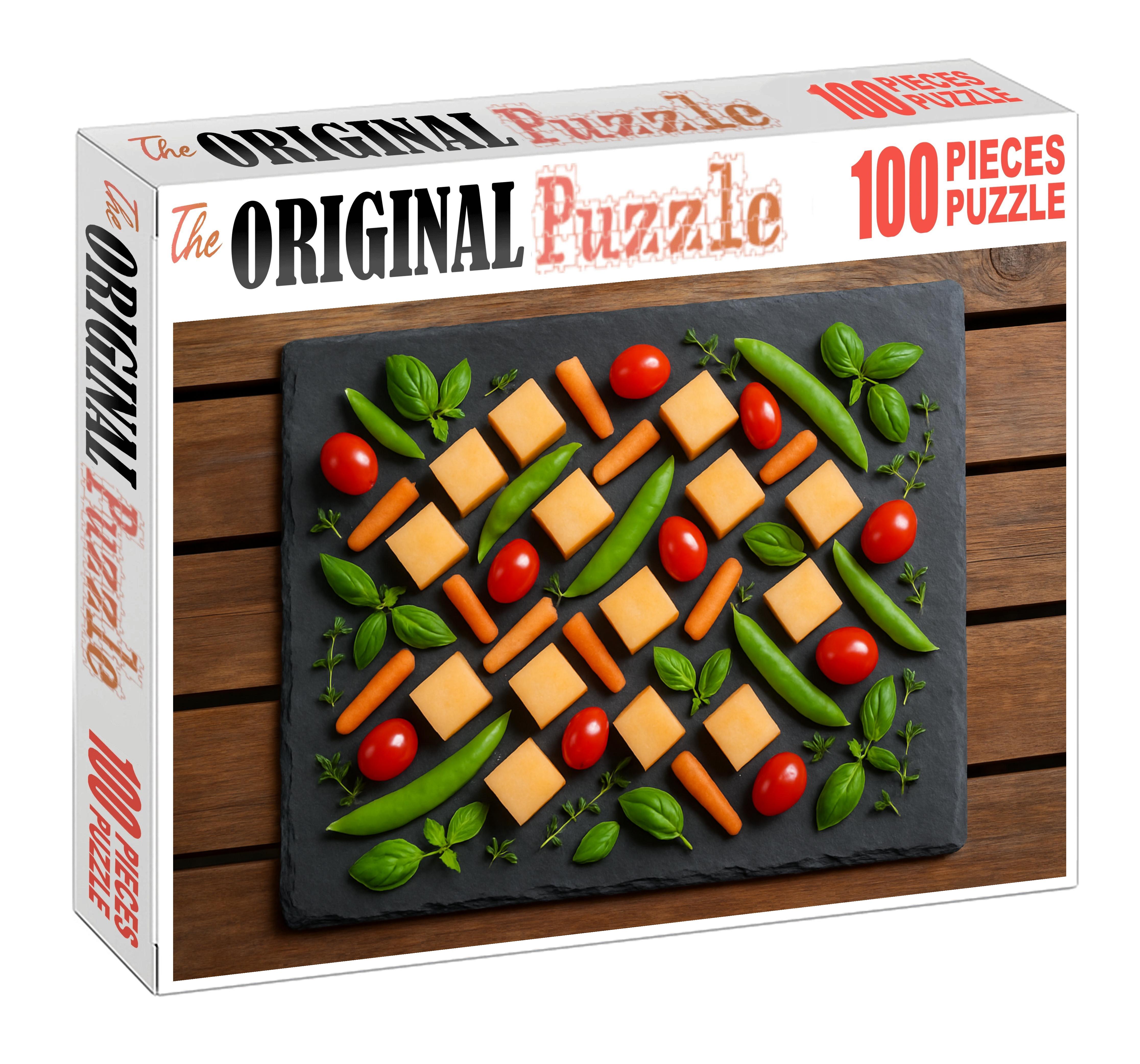 Garden Mosaic With Vegetable Accents Puzzle Challenge