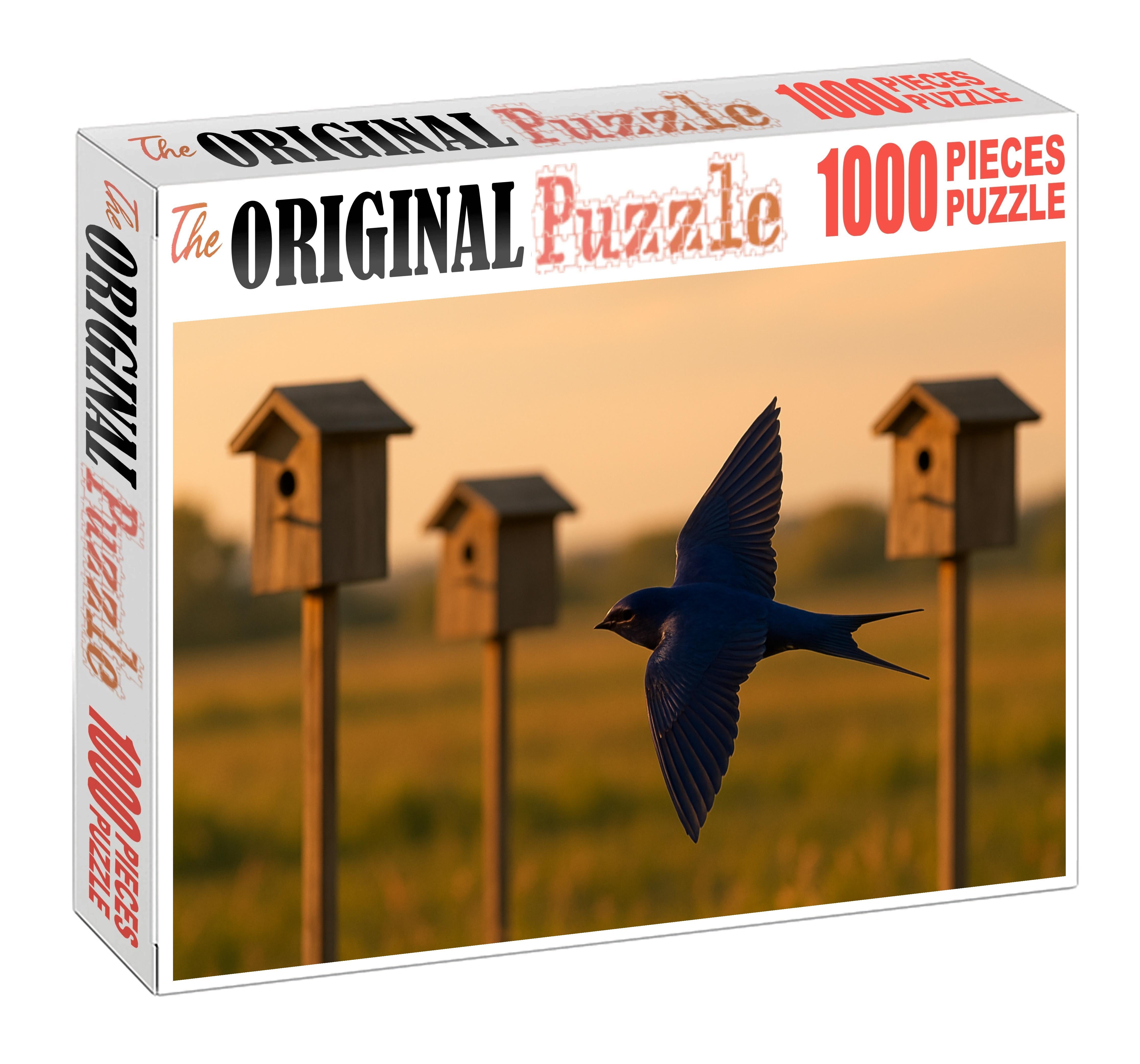 Purple Martin Social Skyscraper Surfer Family Puzzles