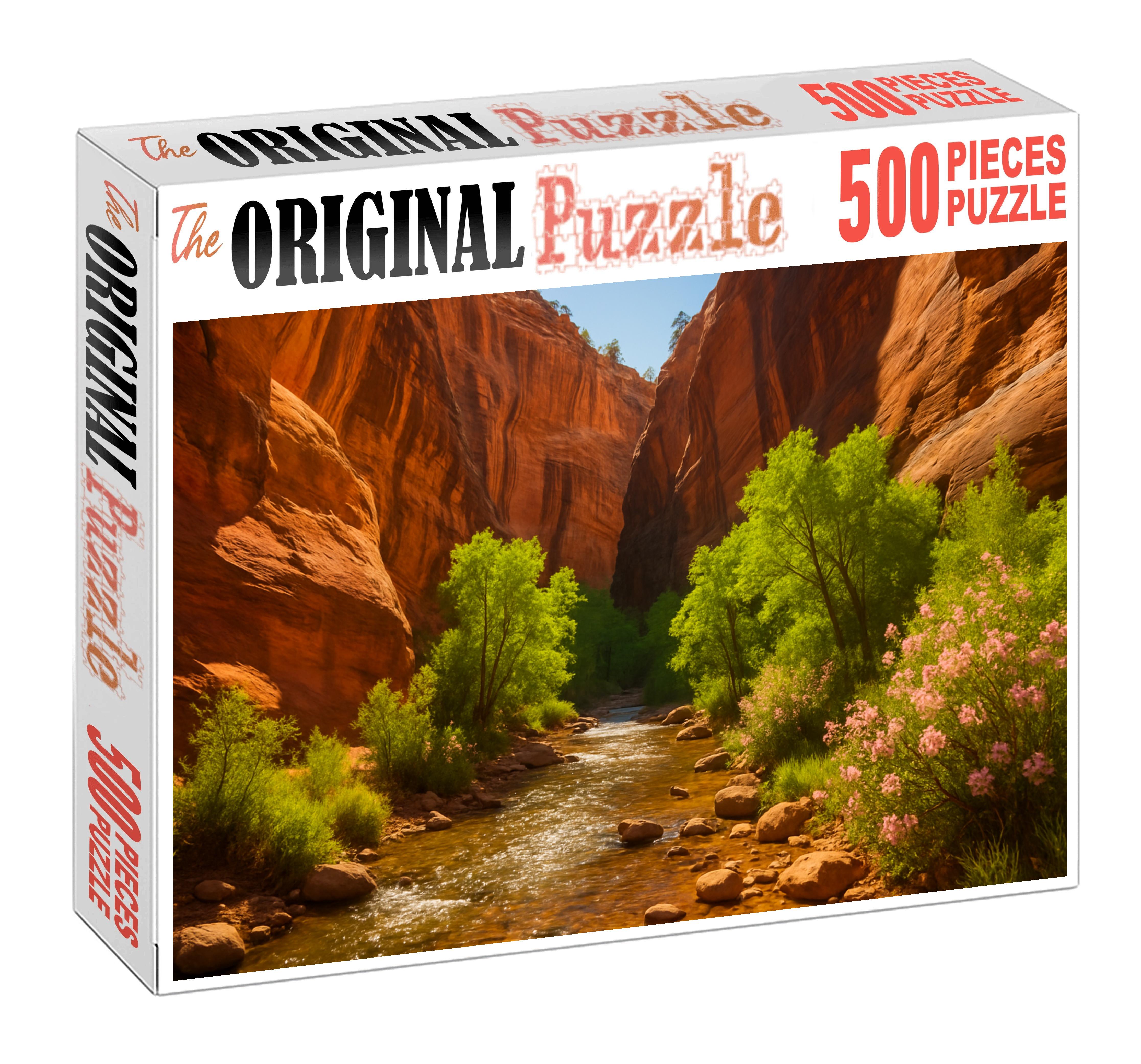 Echo Canyon Passage Puzzle For Kids