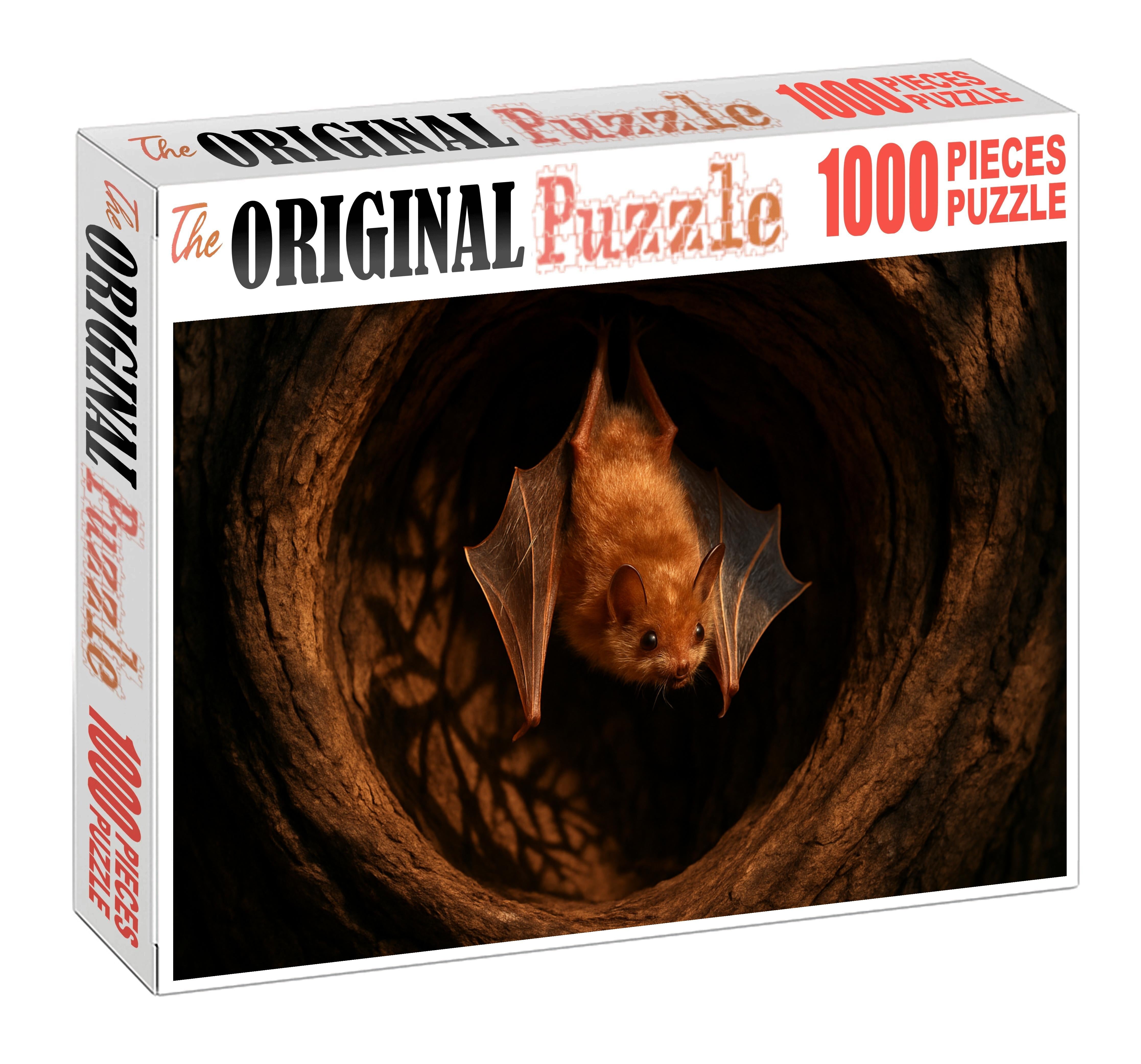 Copper-ringed Glimmering Bat 300 Piece Puzzle