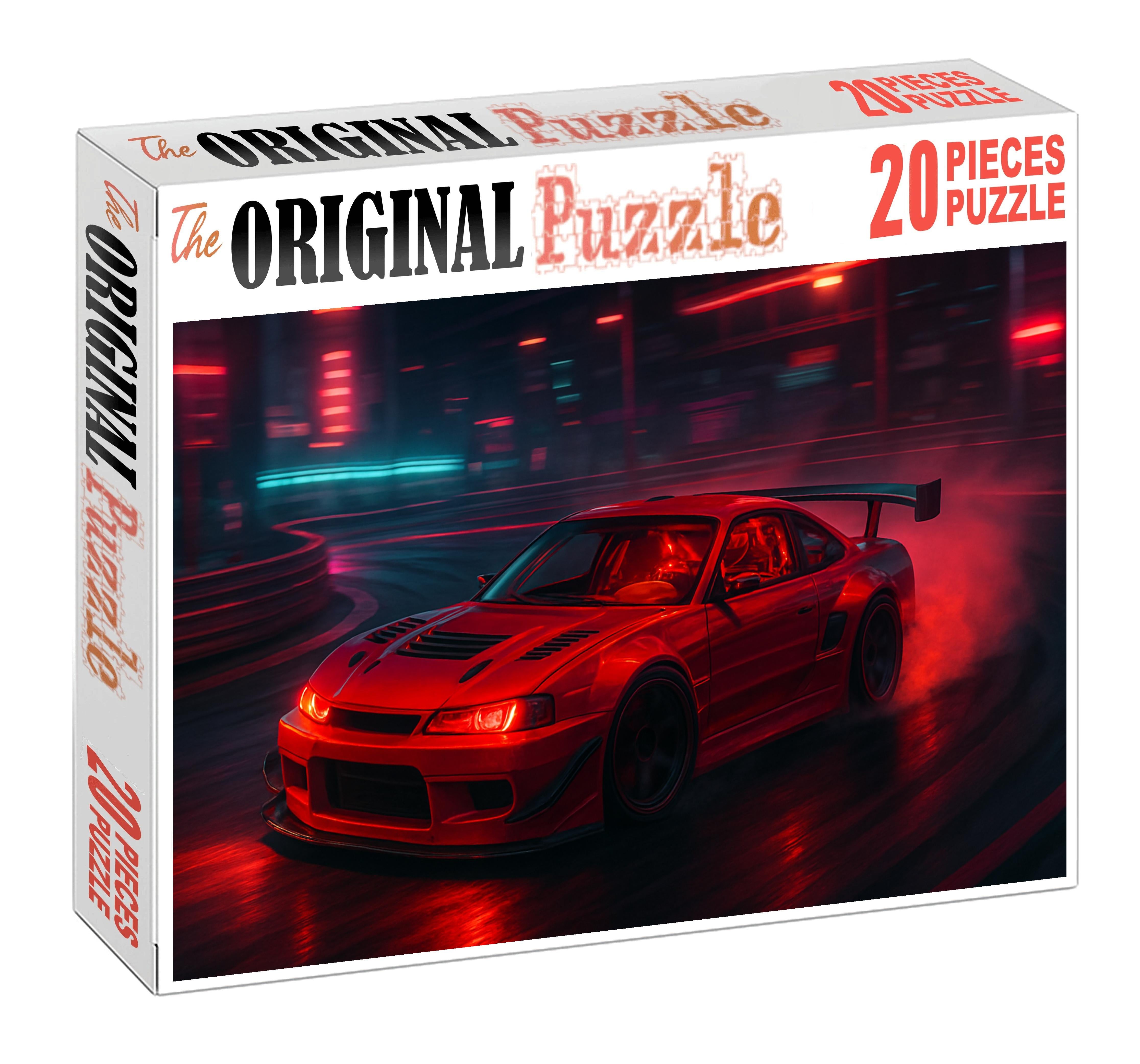 Inferno S4 Drift Edition High-revving Inline-four With Drift-tuned Chassis 300 Piece Puzzle