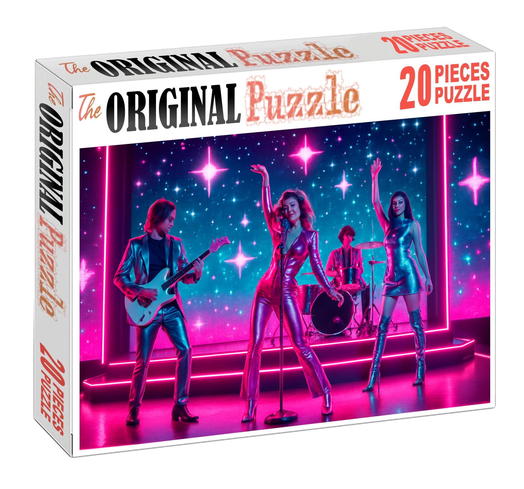 Synthpop Galaxy Cruise Vibrant Retro-futurism In Sound And Style Puzzle Challenge