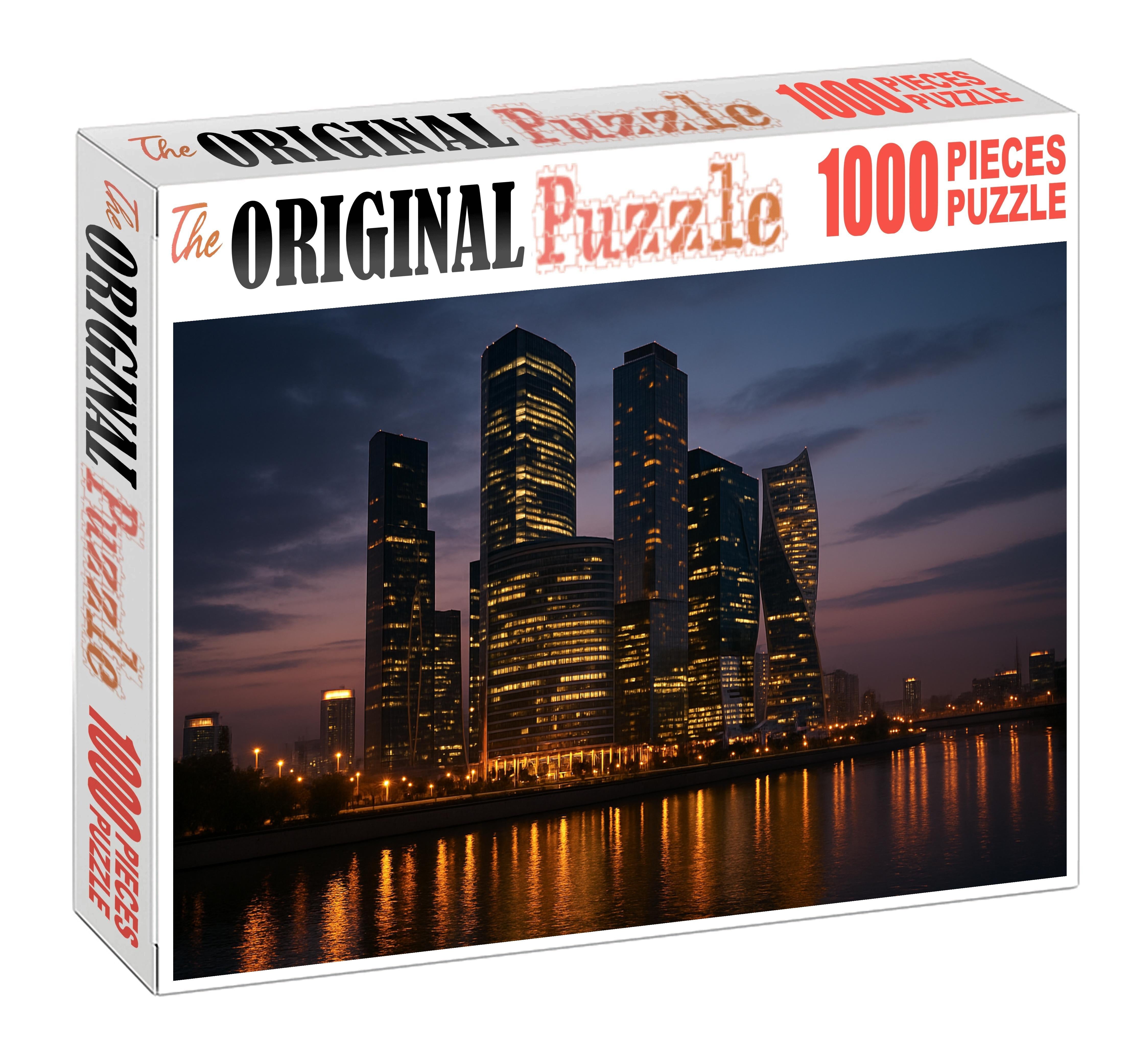 Frankfurt Financial Skyline Germany's Premier Banking Hub Crowned By The Commerzbank Tower Puzzle Challenge