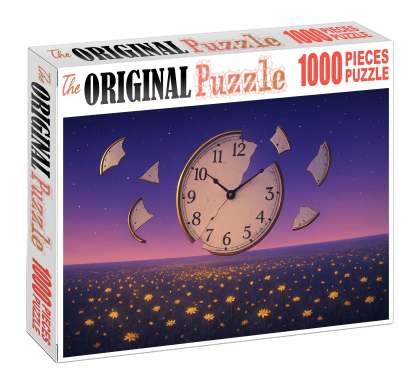 Whispering Meadows Of Shattered Clocks Puzzle For Adults