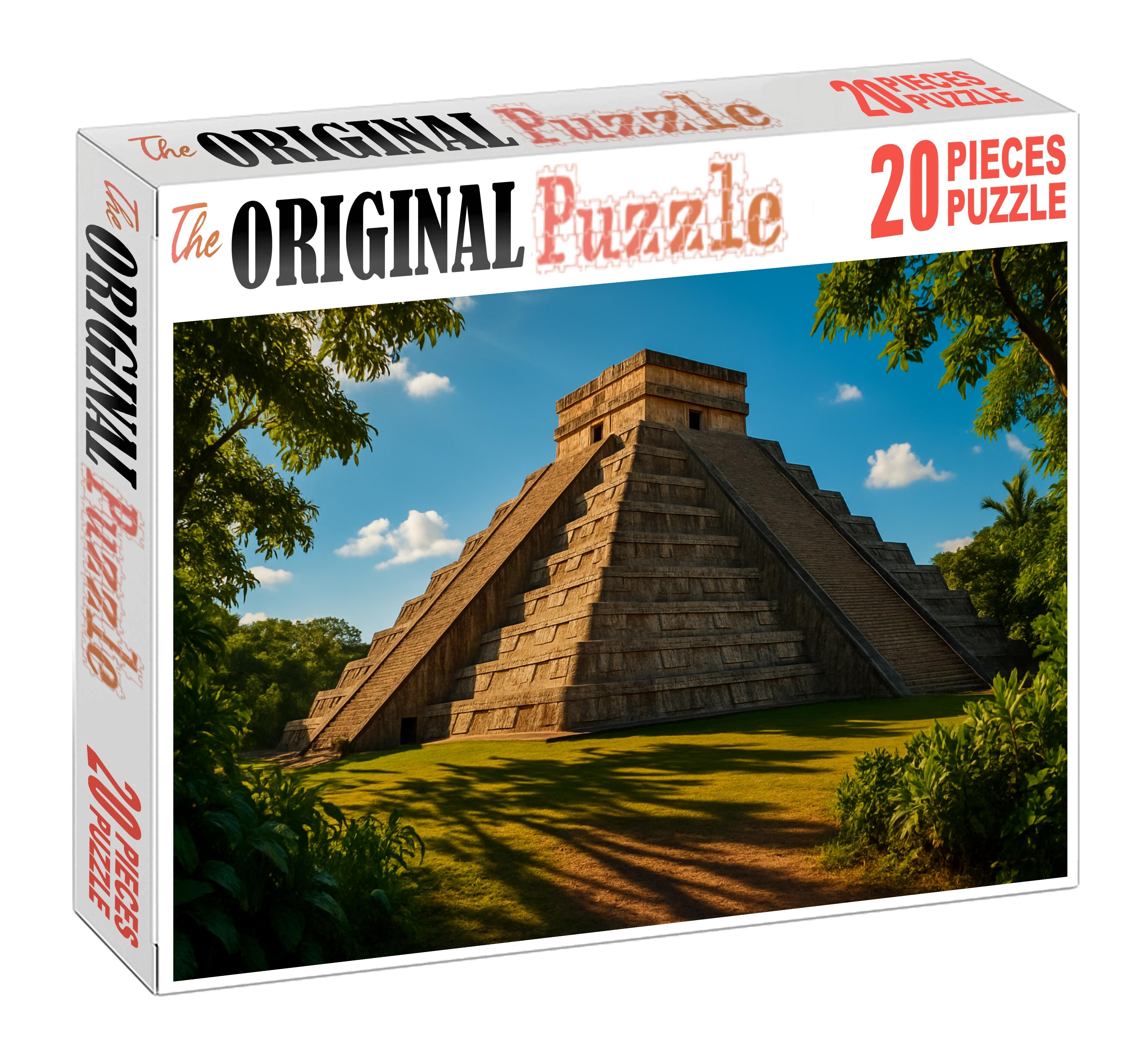 Chichen Itza Located In Yucatn Mexico Recognized By 6920 Globally As A Pre-columbian Archaeological Wonder Unique Puzzle Design