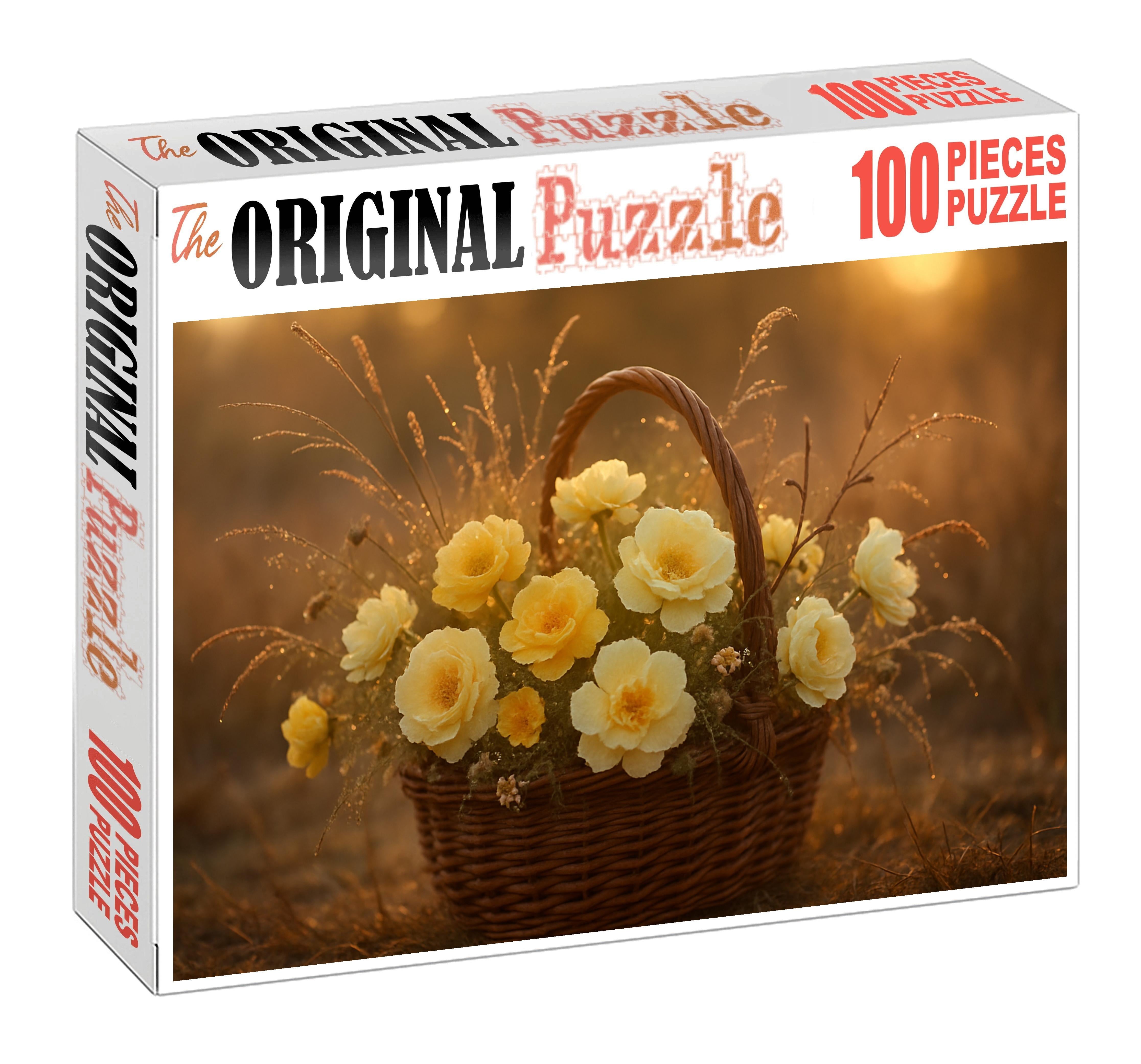 Golden Meadow Arrangement Puzzle For Adults