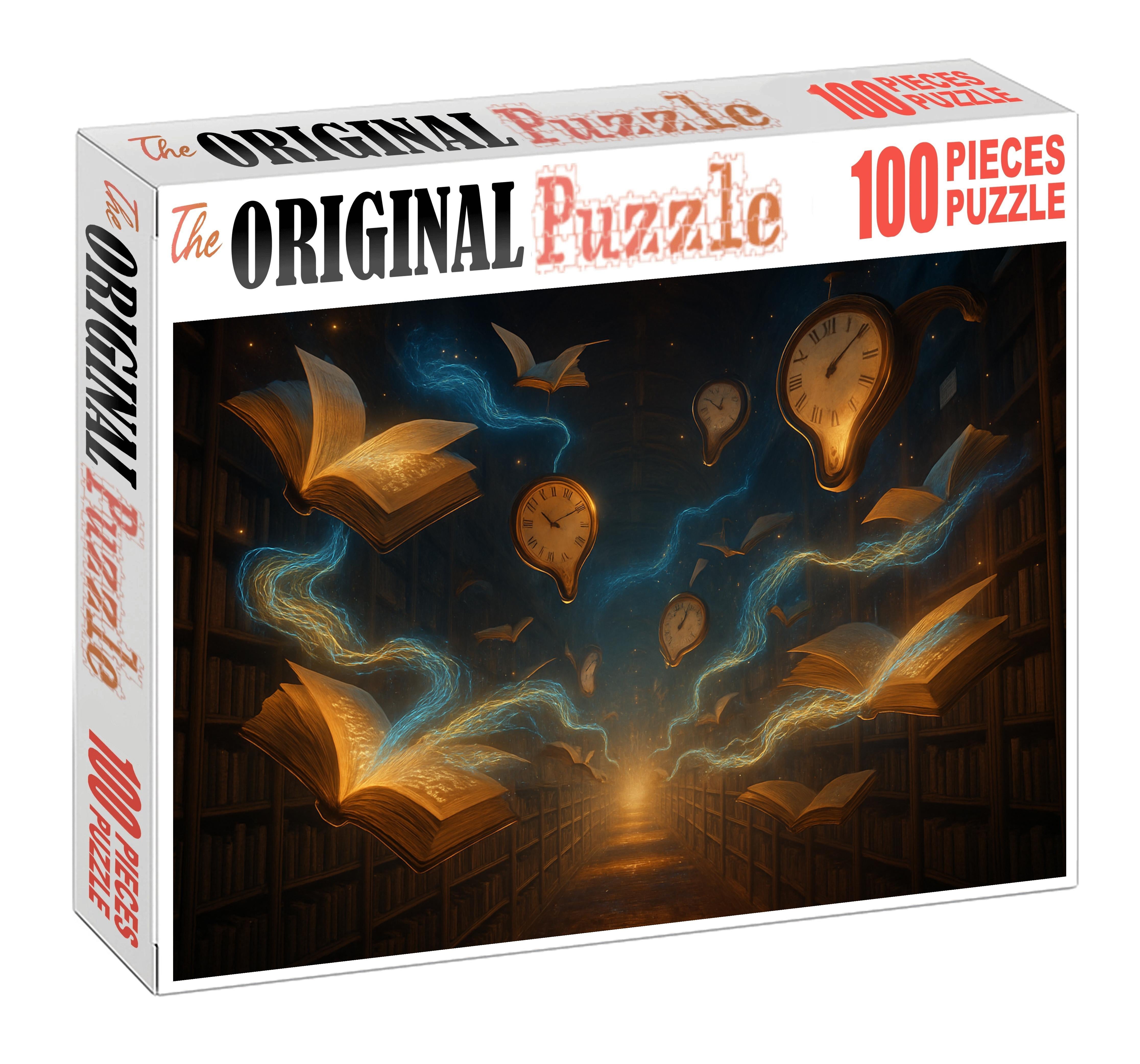 The Library Of Time Unraveled 1000 Piece Puzzle