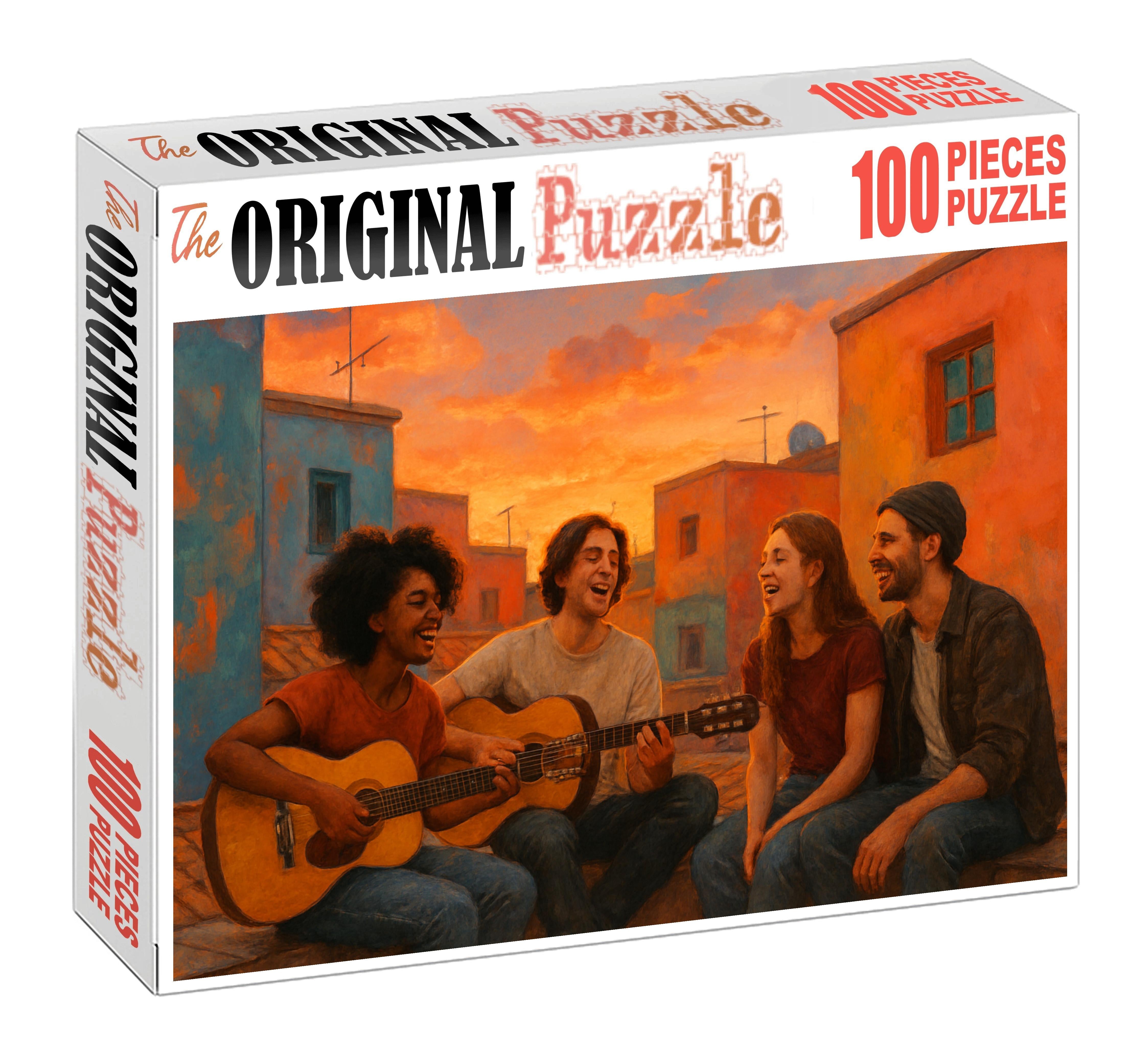 Urban Indie Pop Vibes Unique Puzzle Design