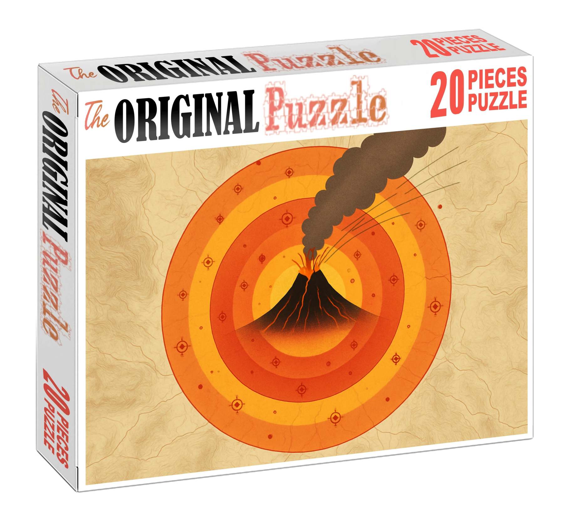 Volcanic Hazard Probability Zones 500 Piece Puzzle