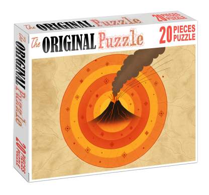 Volcanic Hazard Probability Zones 500 Piece Puzzle