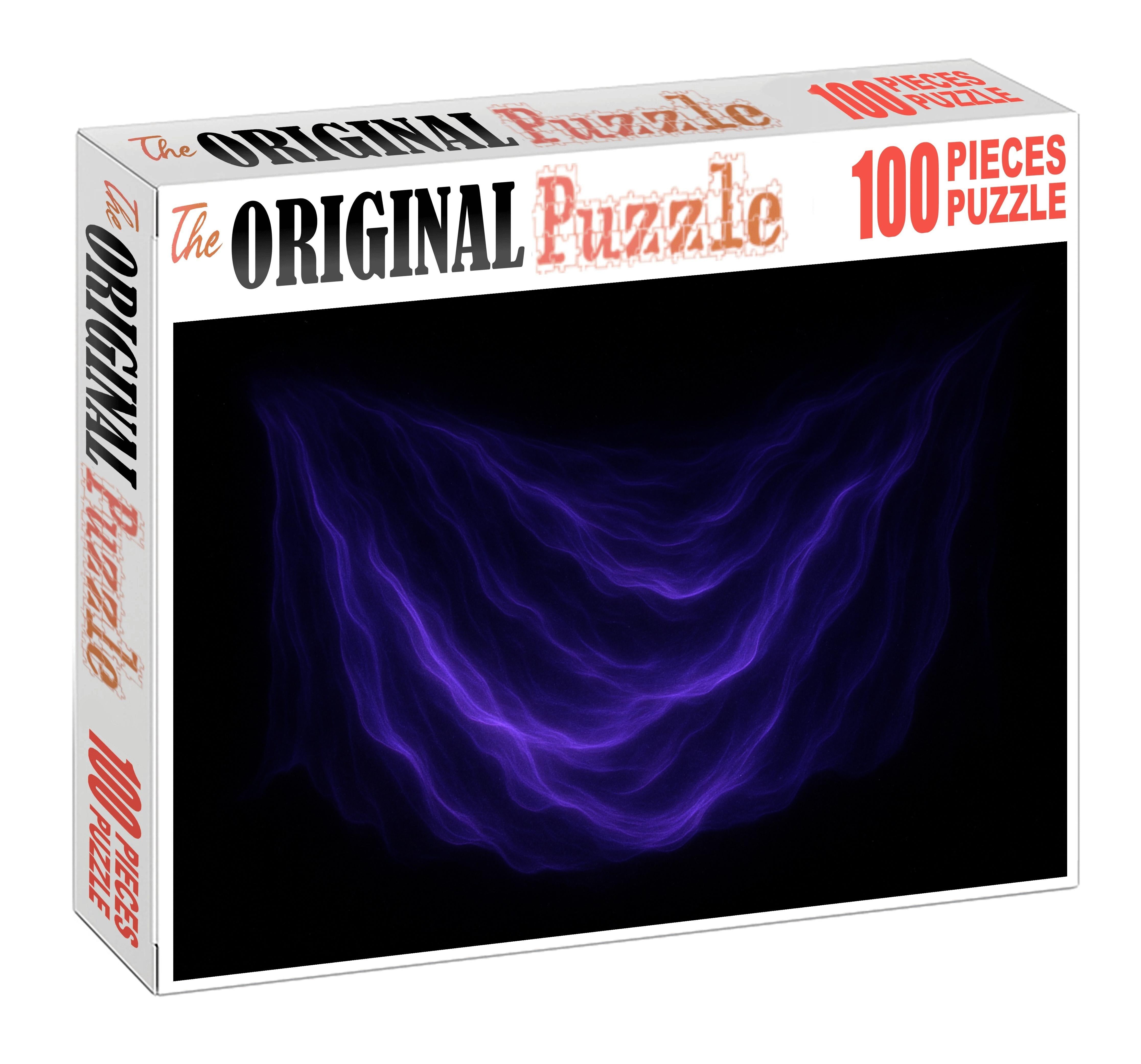 Violet Plasma Curtain 100 Piece Puzzle