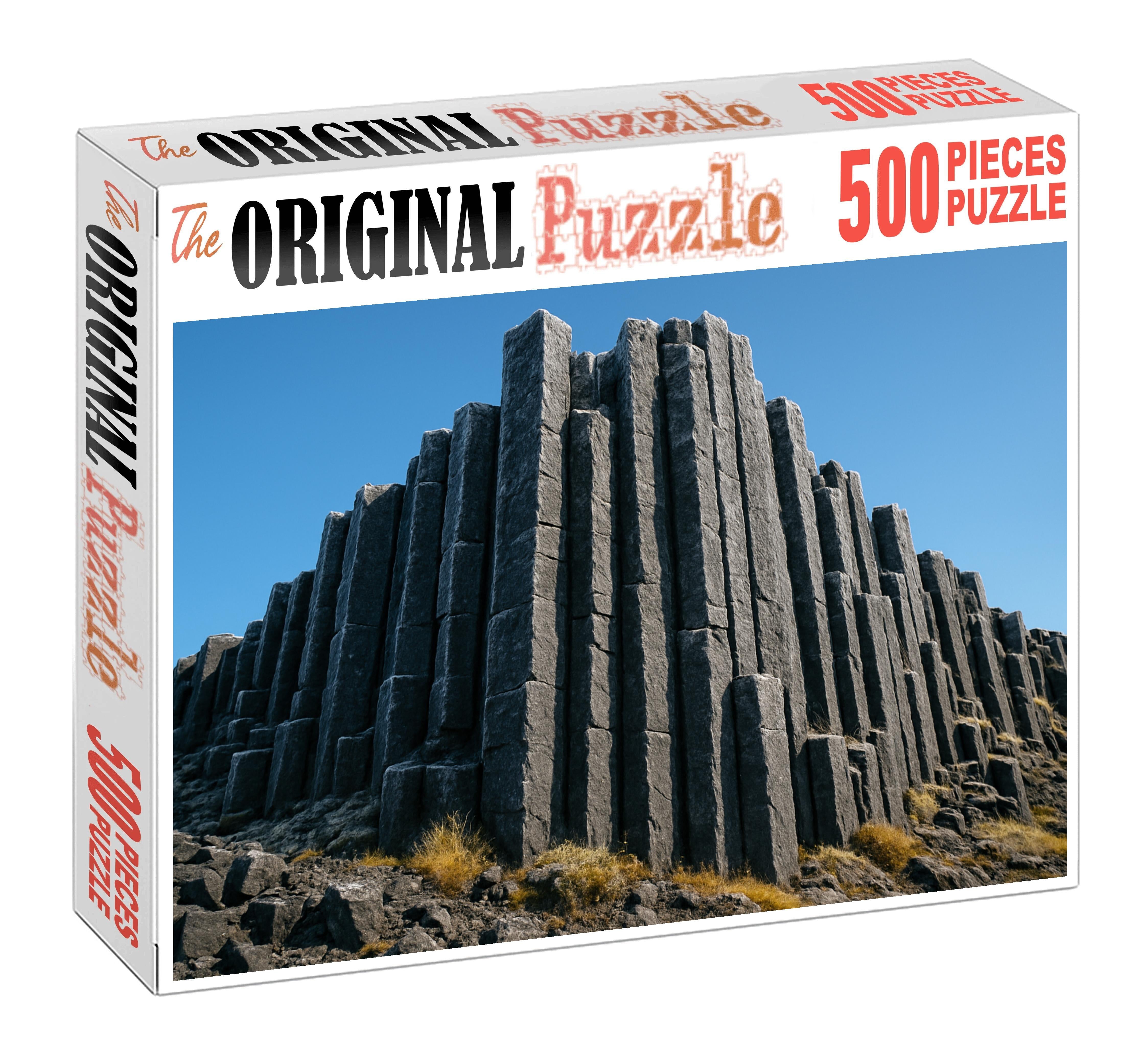 Frozen Basalt Spires 500 Piece Puzzle