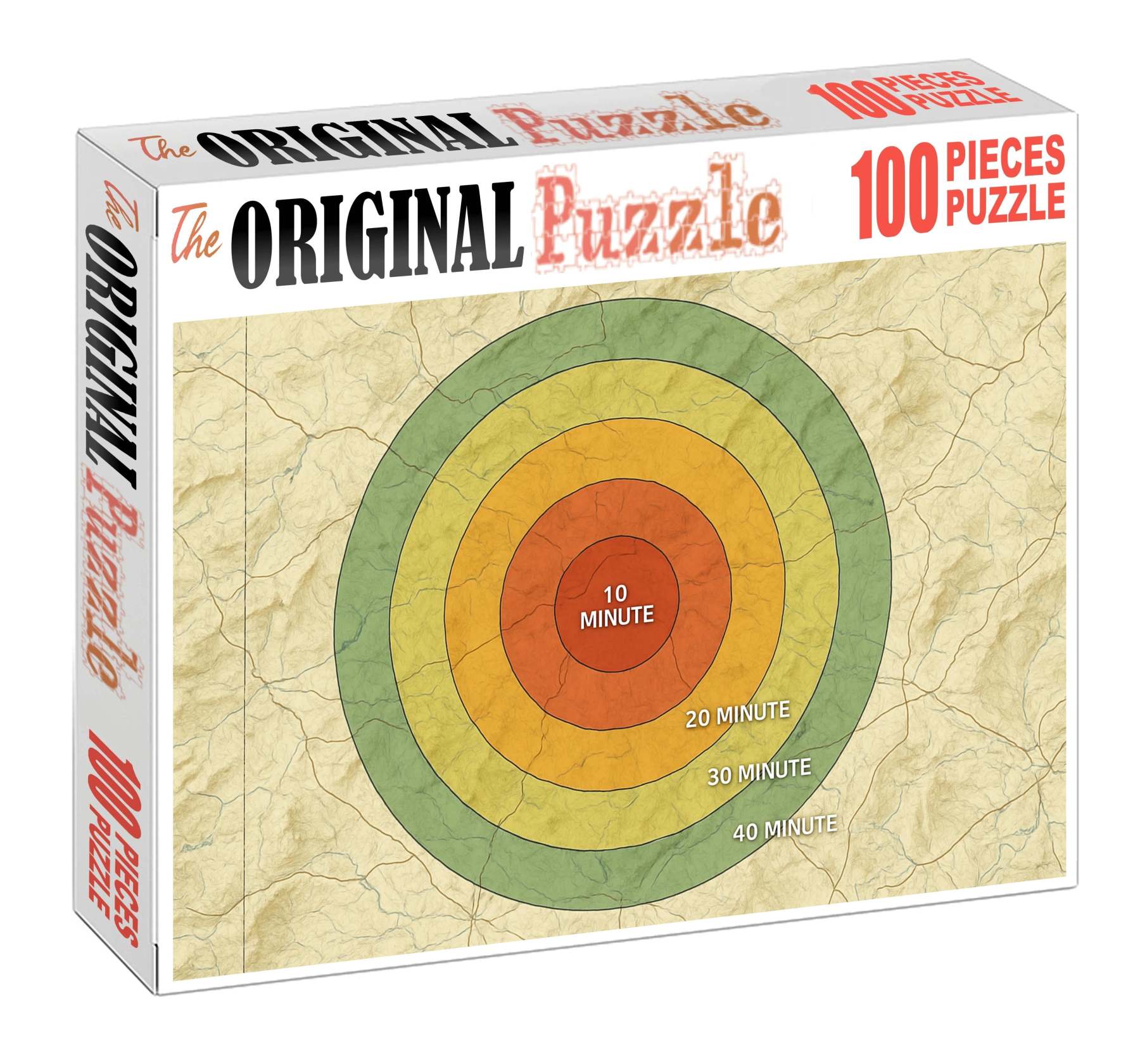 Elevation Isochrone Network Puzzle Collection