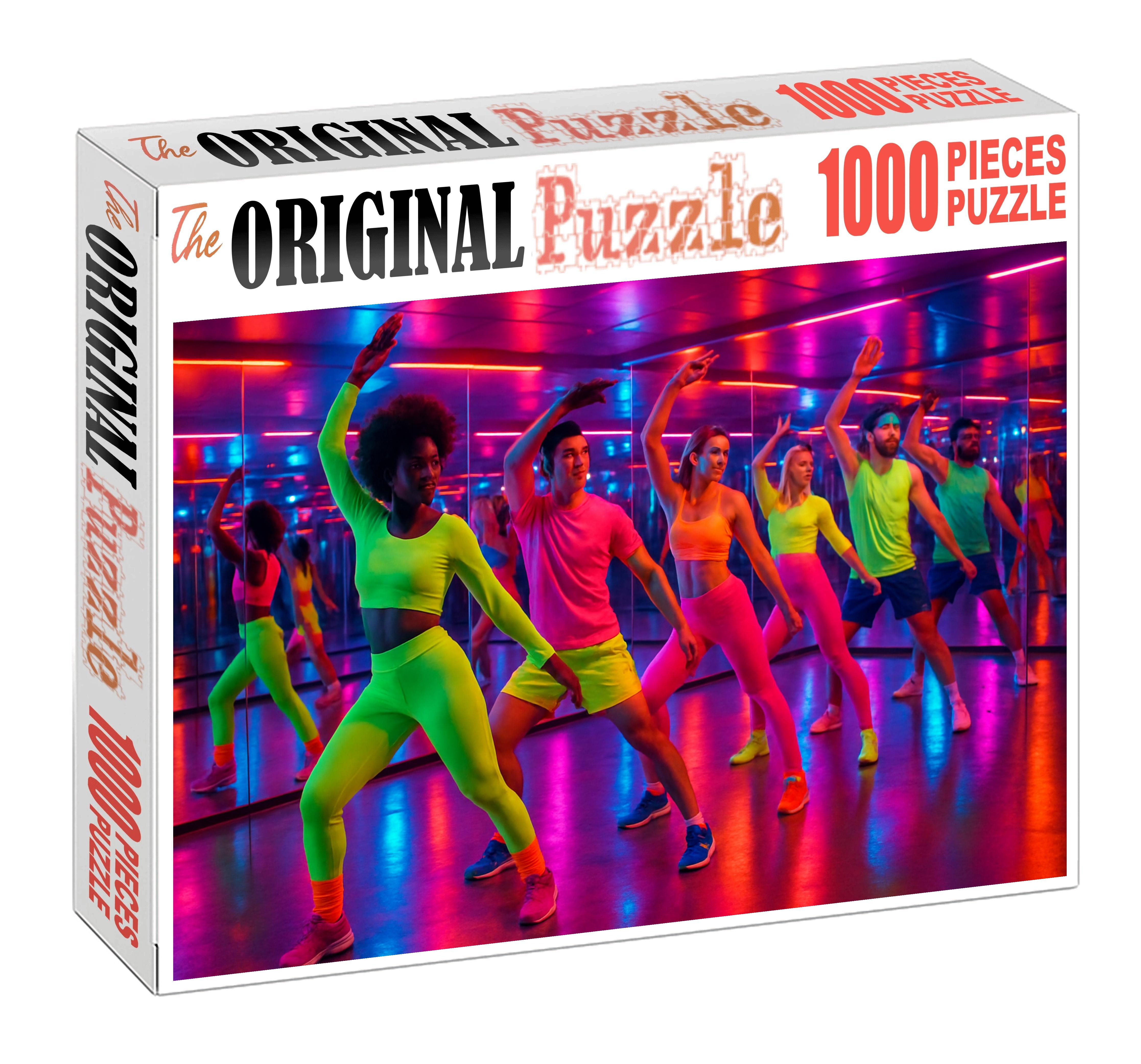Retro Dance Craze Energetic Choreography Set To Synth-heavy Upbeat Anthems Easy Puzzles