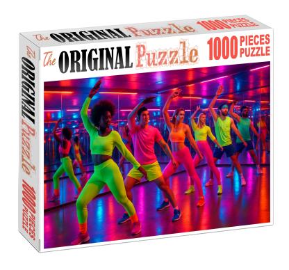 Retro Dance Craze Energetic Choreography Set To Synth-heavy Upbeat Anthems Easy Puzzles