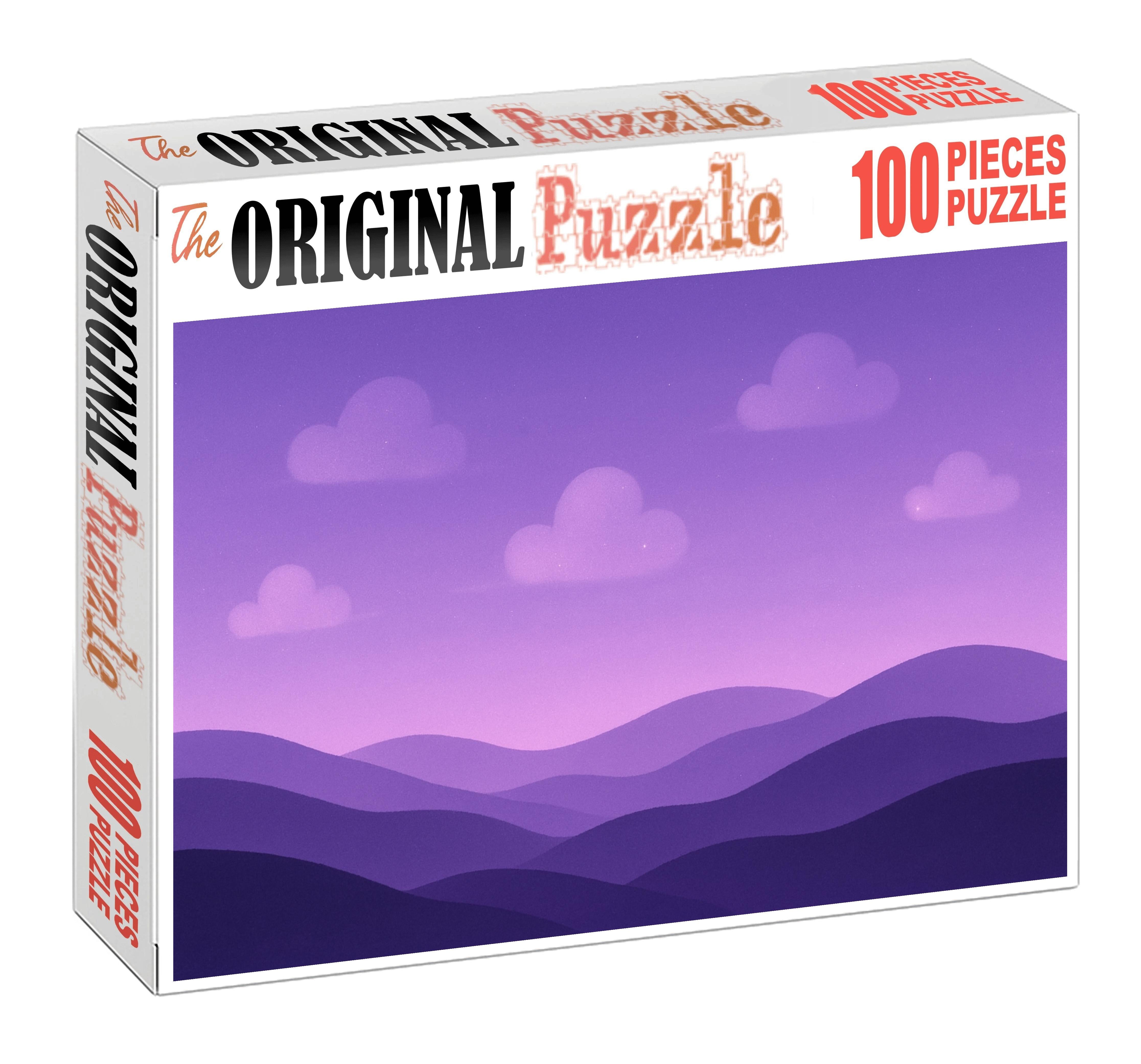 Velvet Lilac Twilight Puzzle For Kids