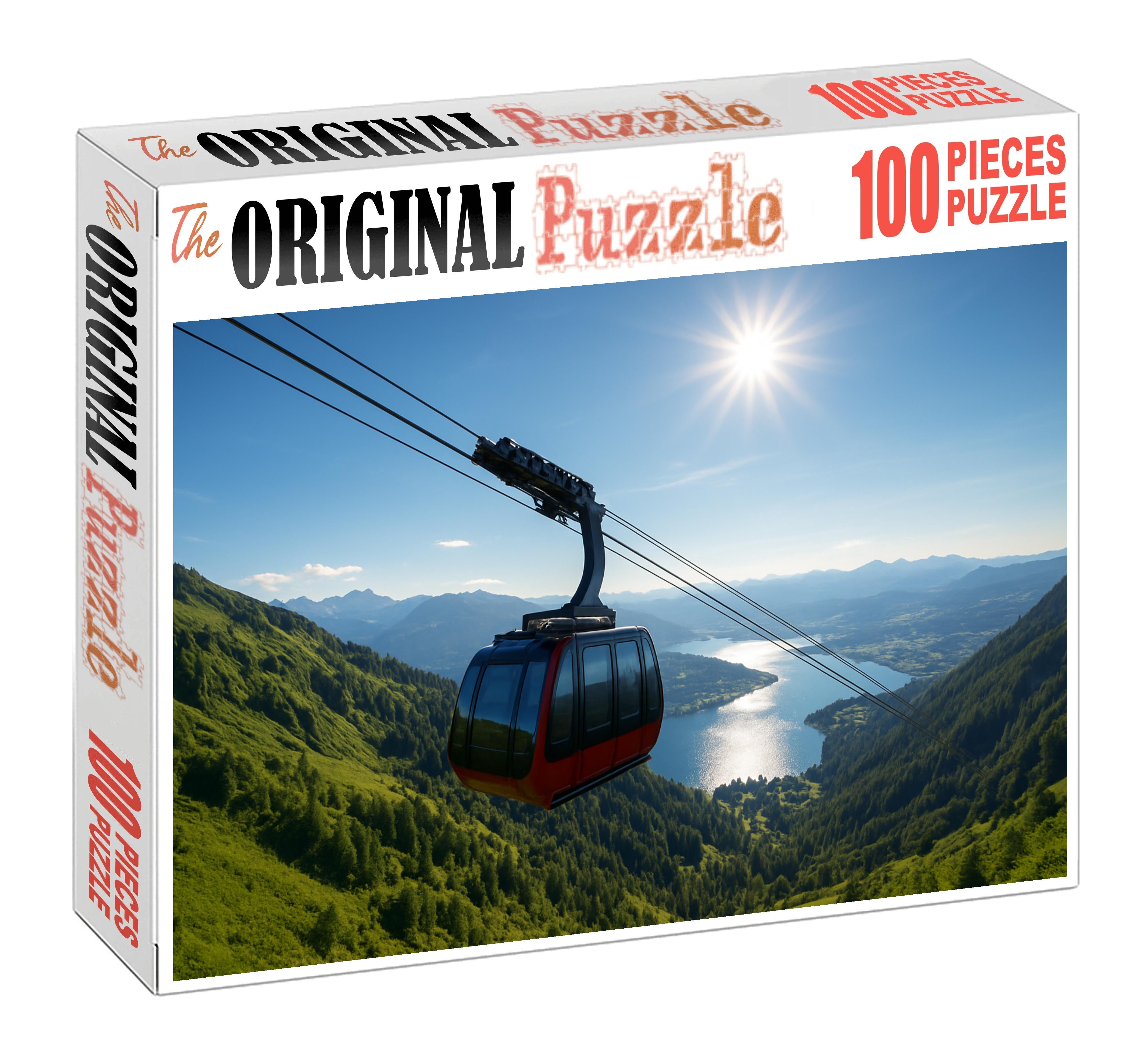Solar-enhanced Cable Car 50 Piece Puzzle