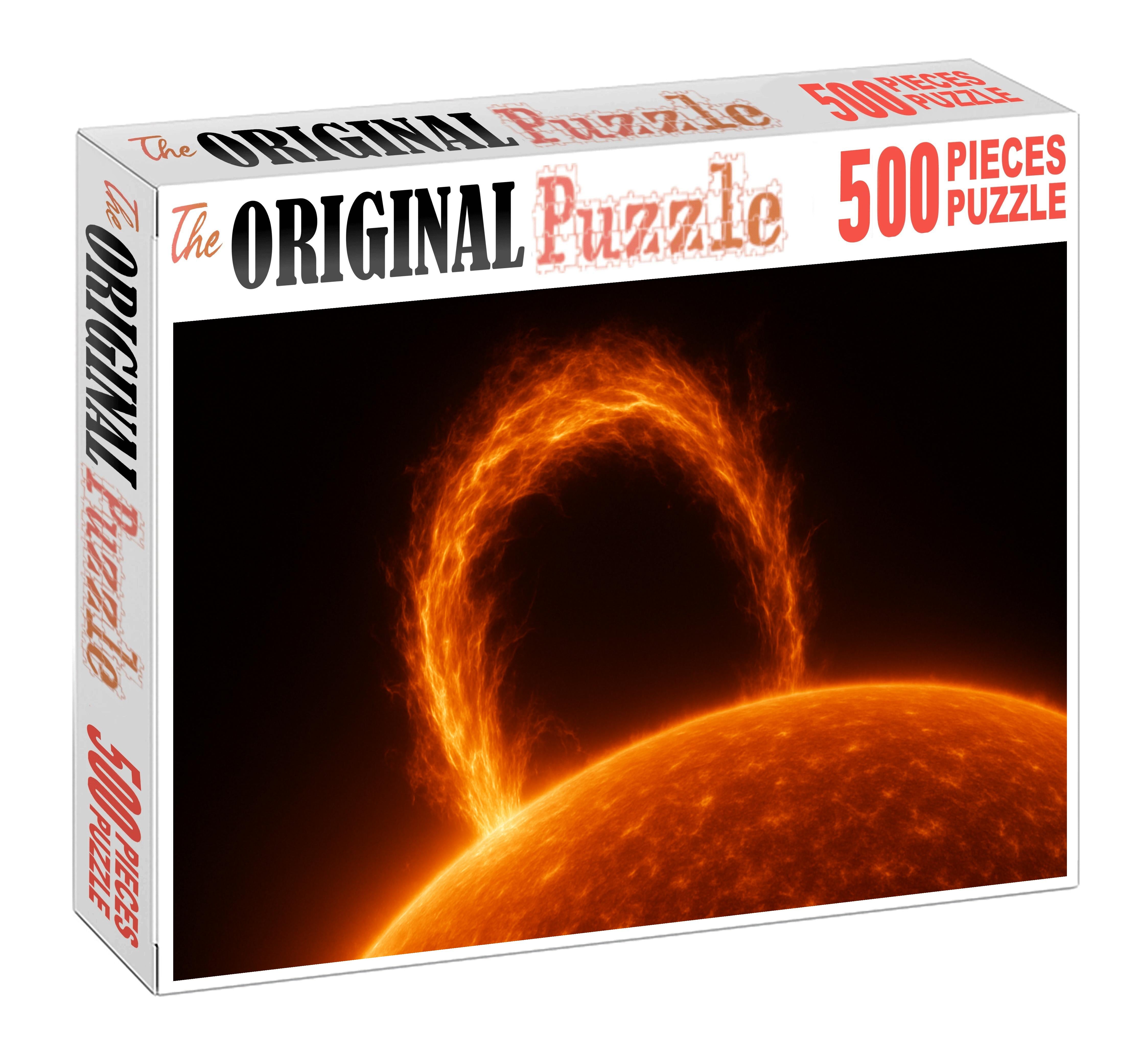 Solar Prominence Curtain 100 Piece Puzzle