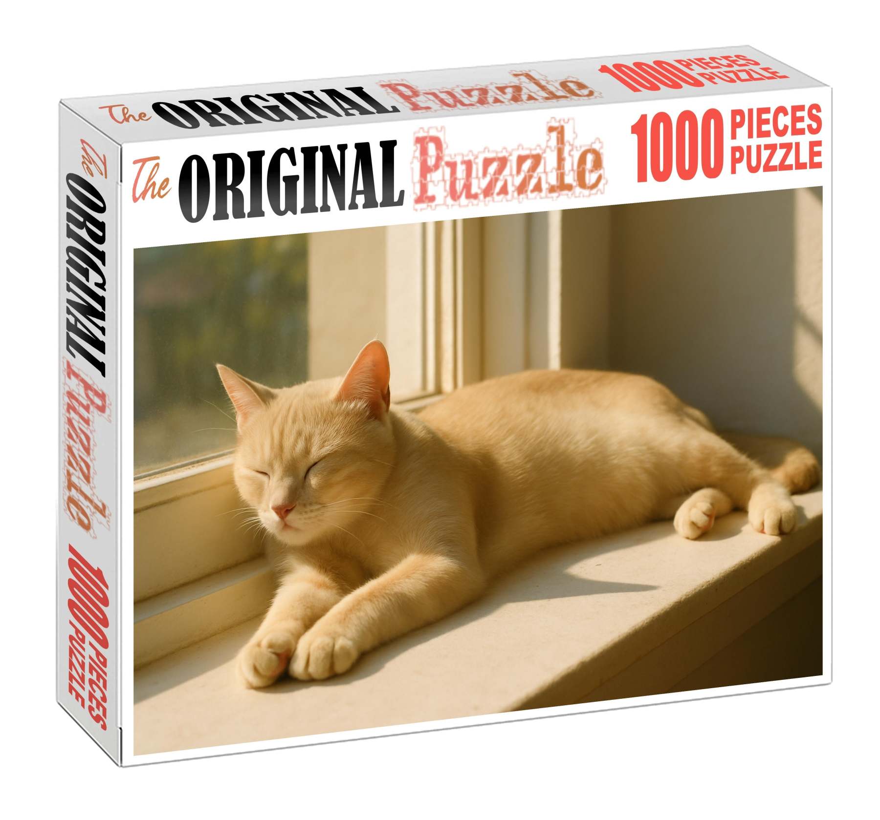 Honey Dew Delicate Pale Gold Shorthair With Sweet Temperament Premium Puzzle Pieces