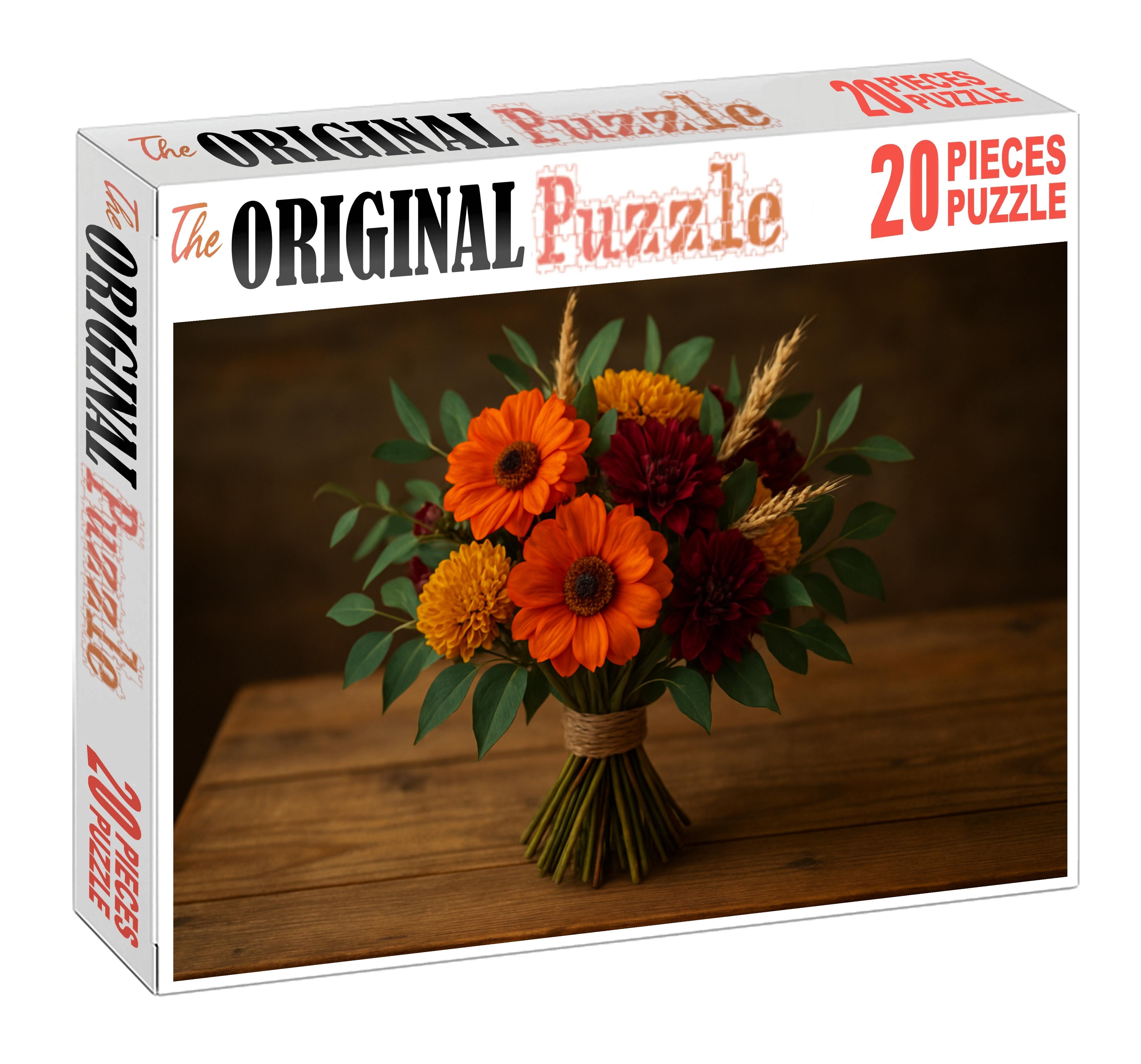 Rustic Autumn Bouquet Family Puzzles
