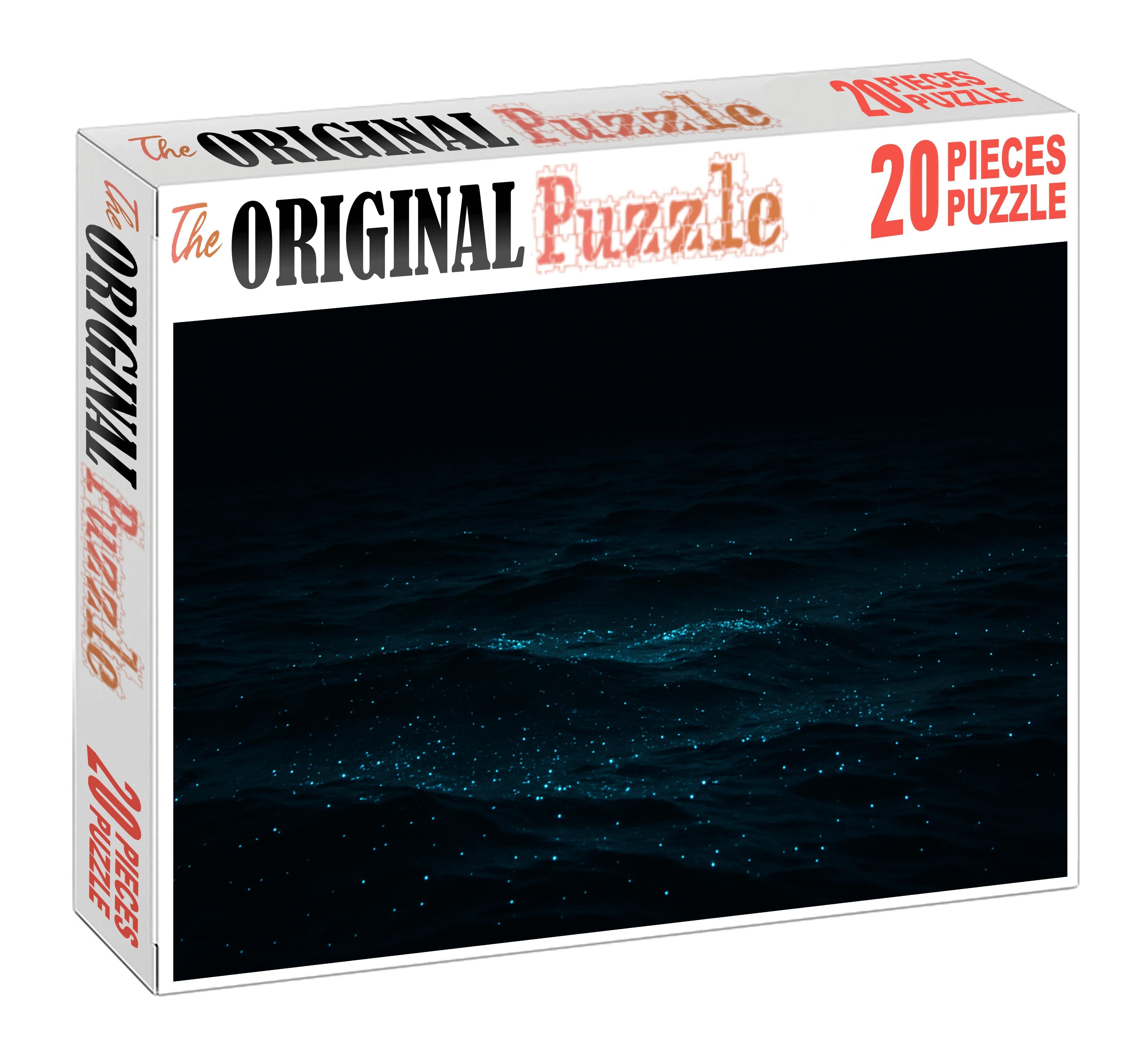 Phosphorescent Open Water Drift Bioluminescence In The Epipelagic Zone 20 Piece Puzzle