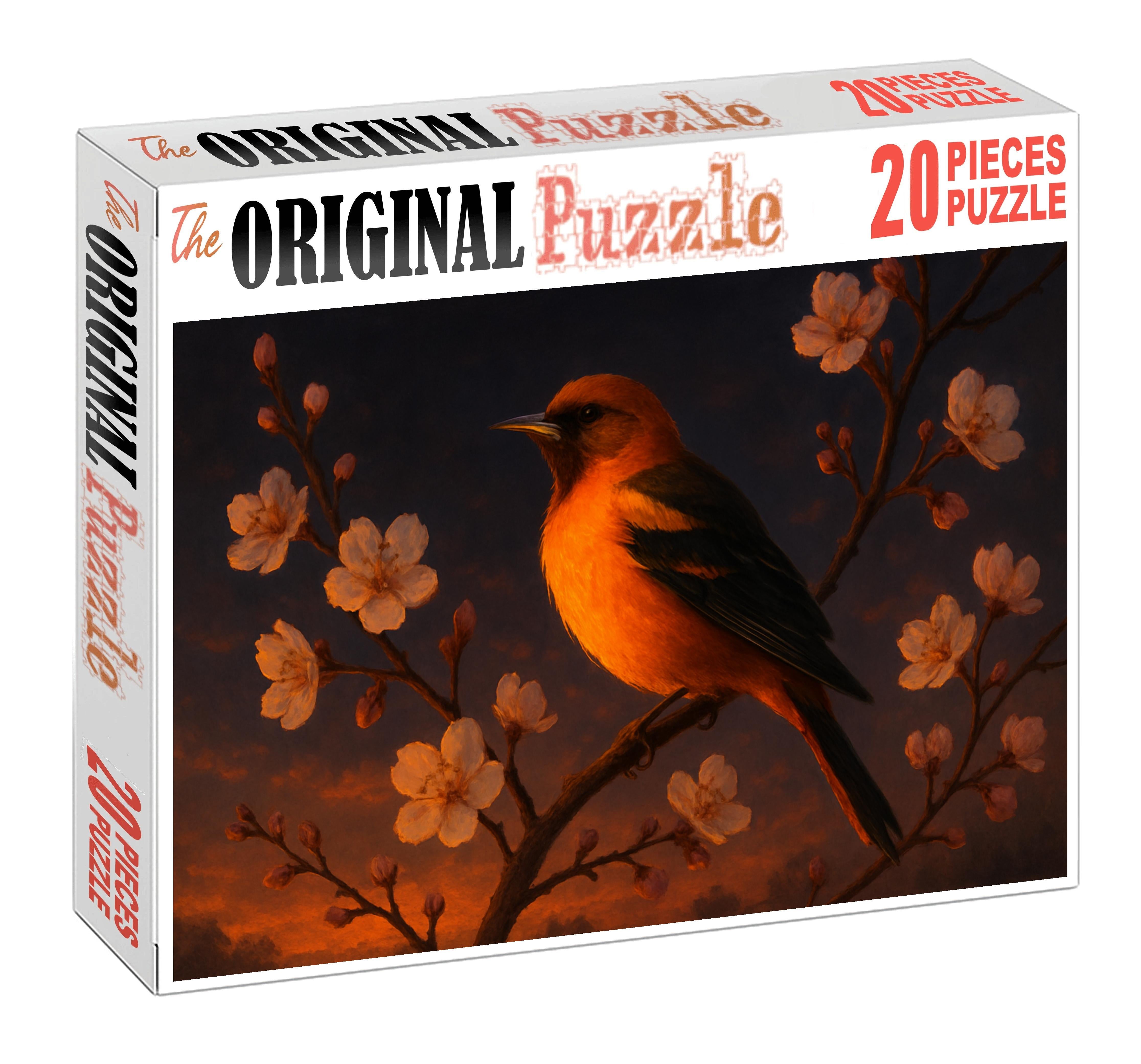 Sunset Oriole Vibrant Evening Songster Puzzle Fun