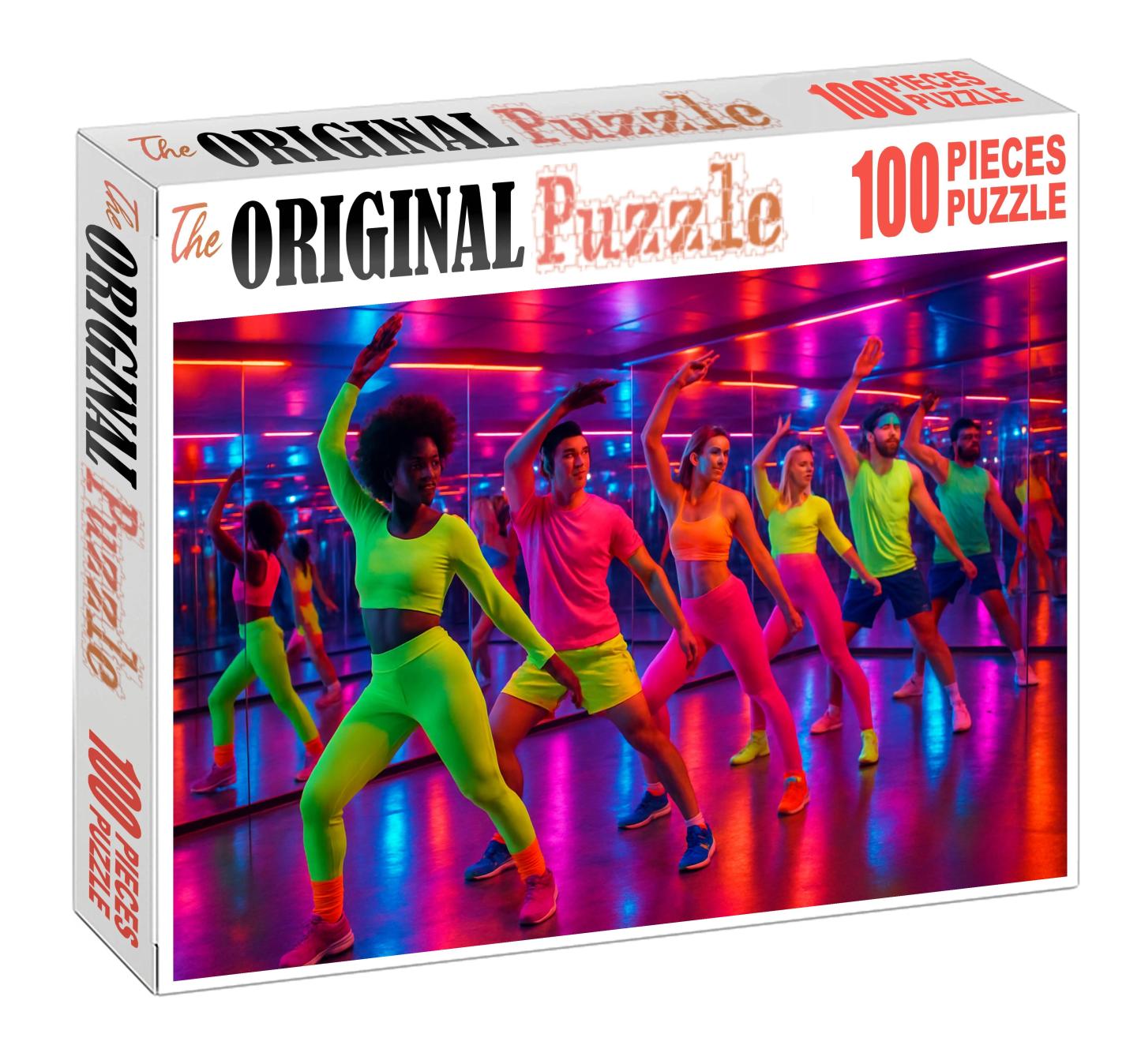 Retro Dance Craze Energetic Choreography Set To Synth-heavy Upbeat Anthems Easy Puzzles