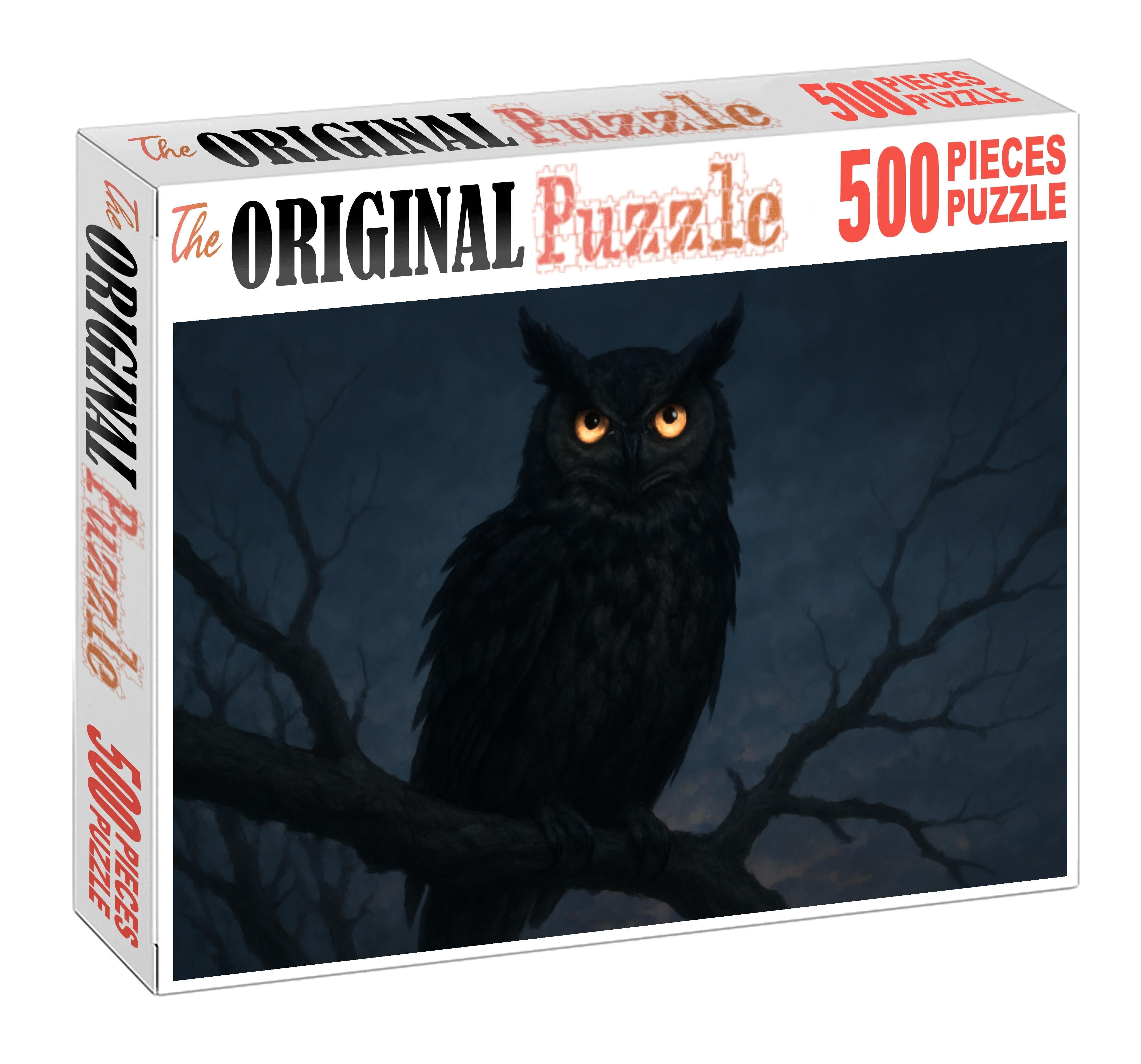 Duskrender Owl Silent Predator Of Twilight Woodlands Easy Puzzles