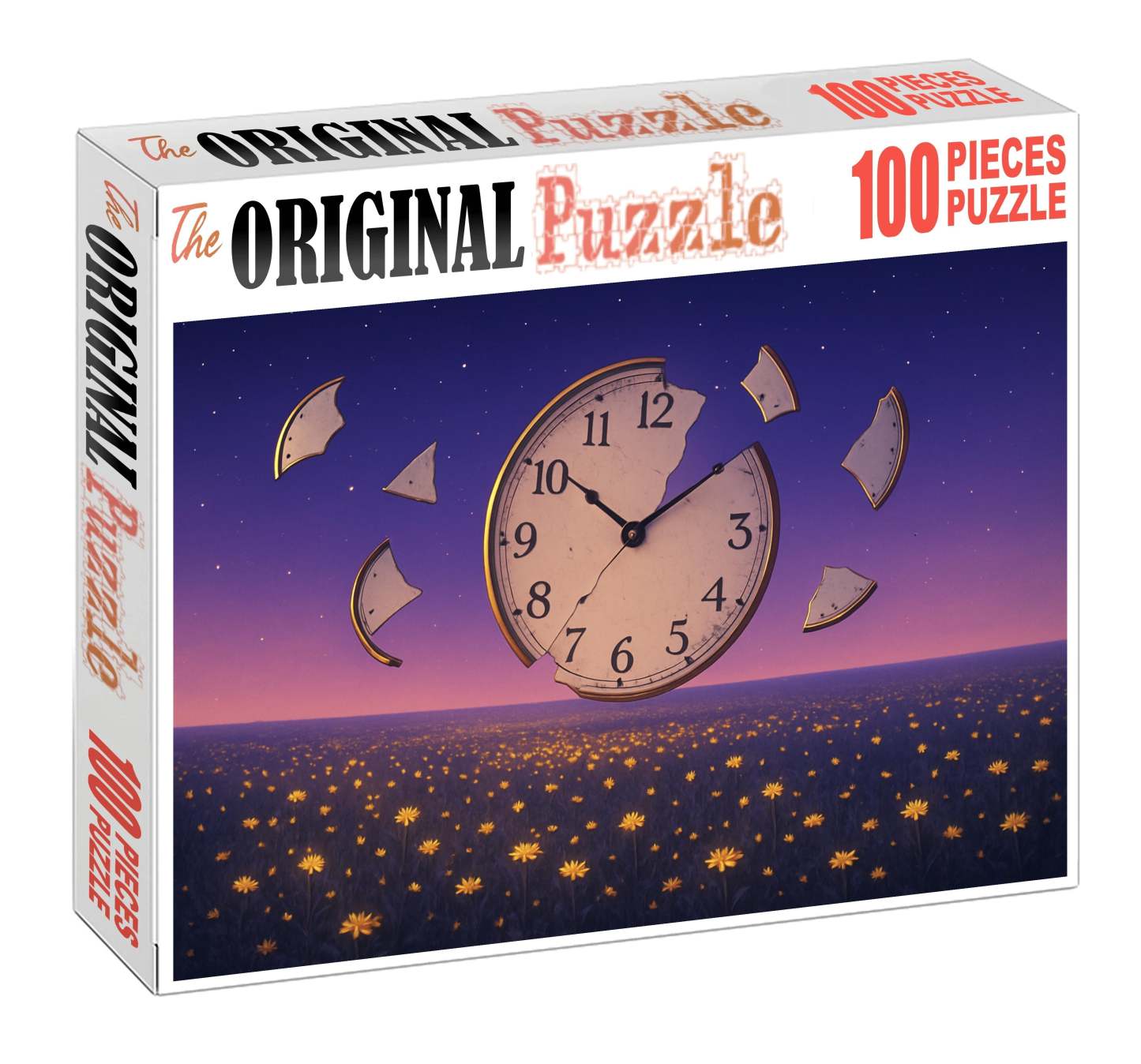 Whispering Meadows Of Shattered Clocks Puzzle For Adults