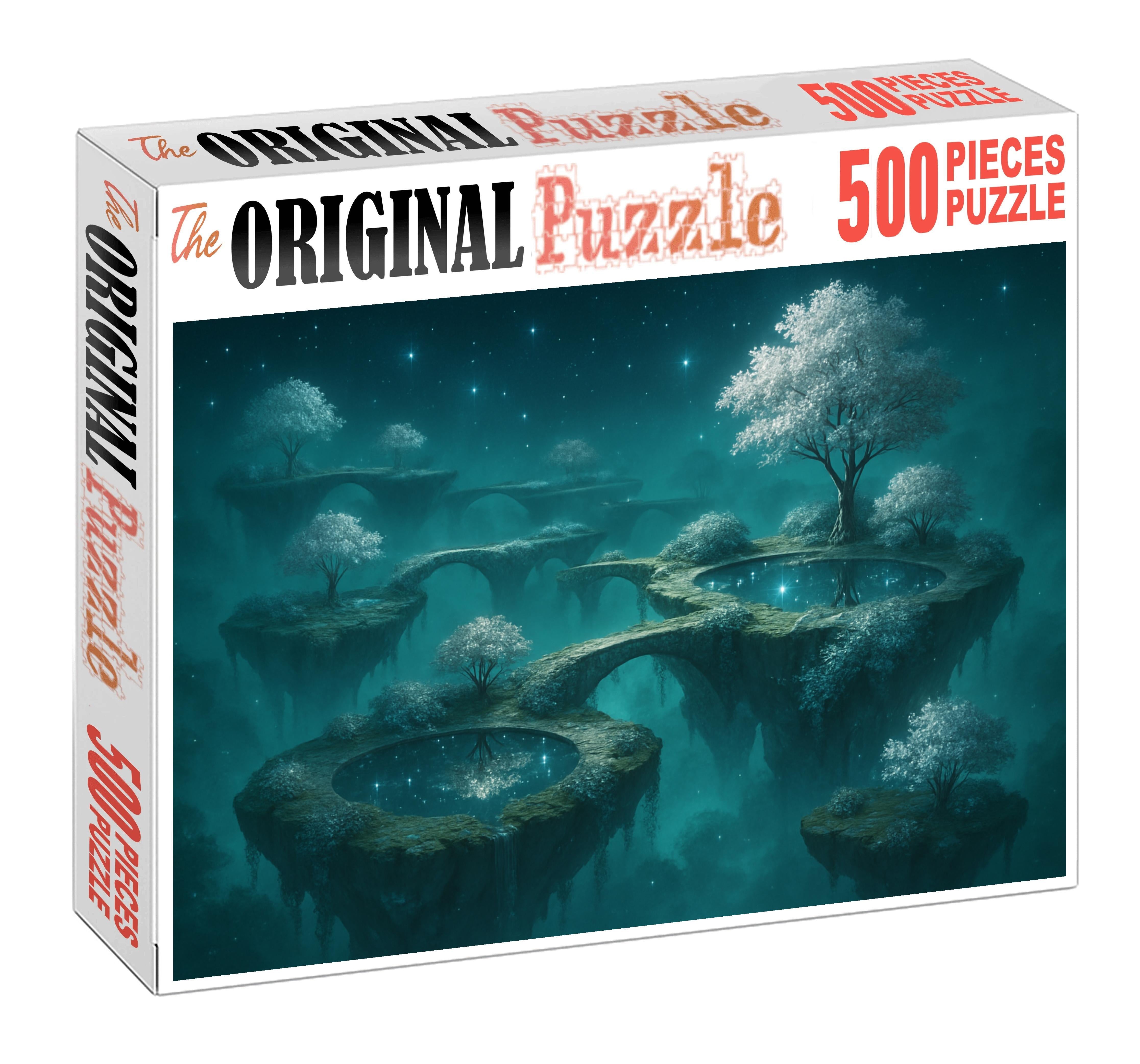 The Floating Gardens Of Mirrored Twilight Puzzle For Adults