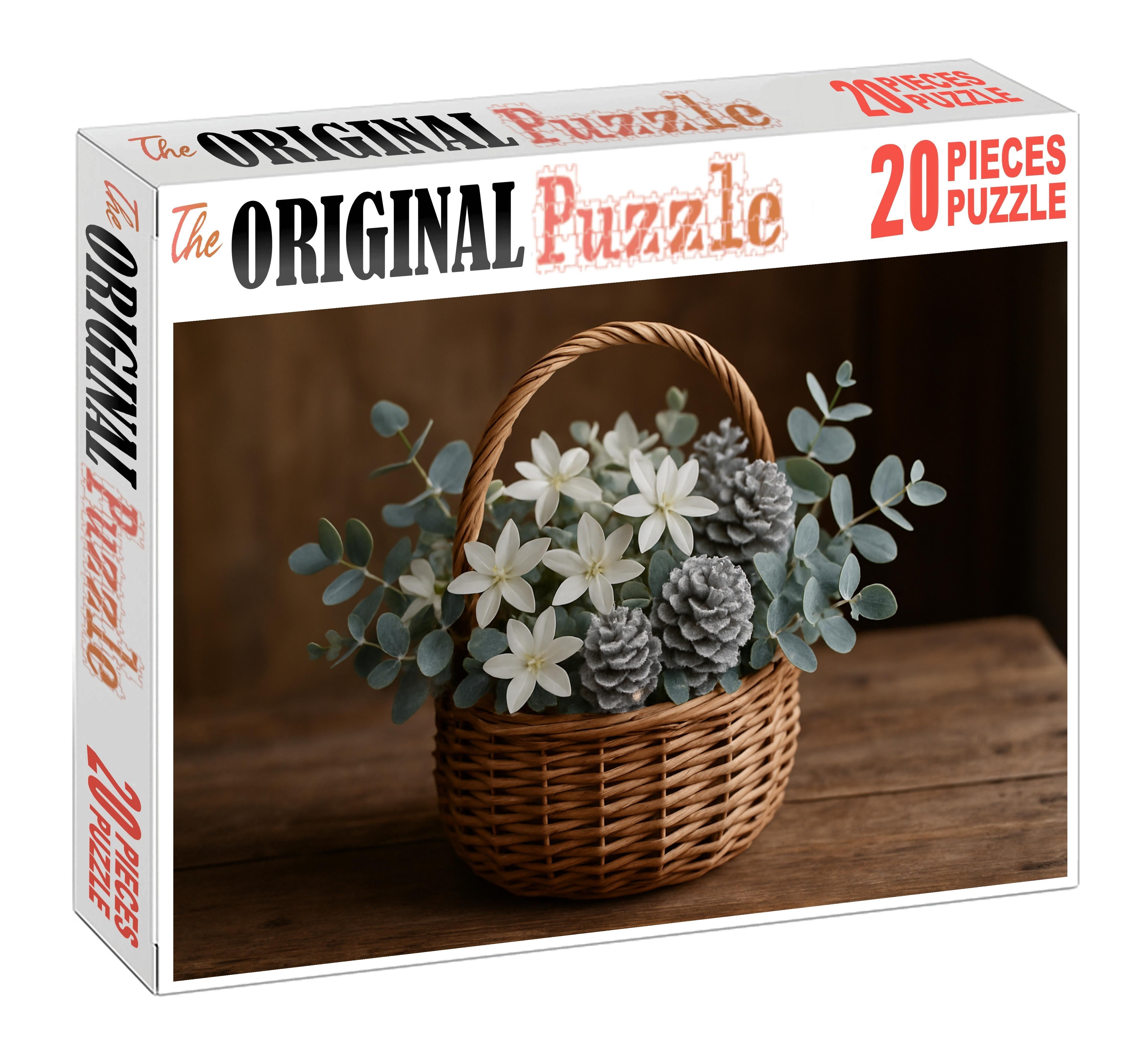 Frost-kissed Winter Basket Puzzle Collection