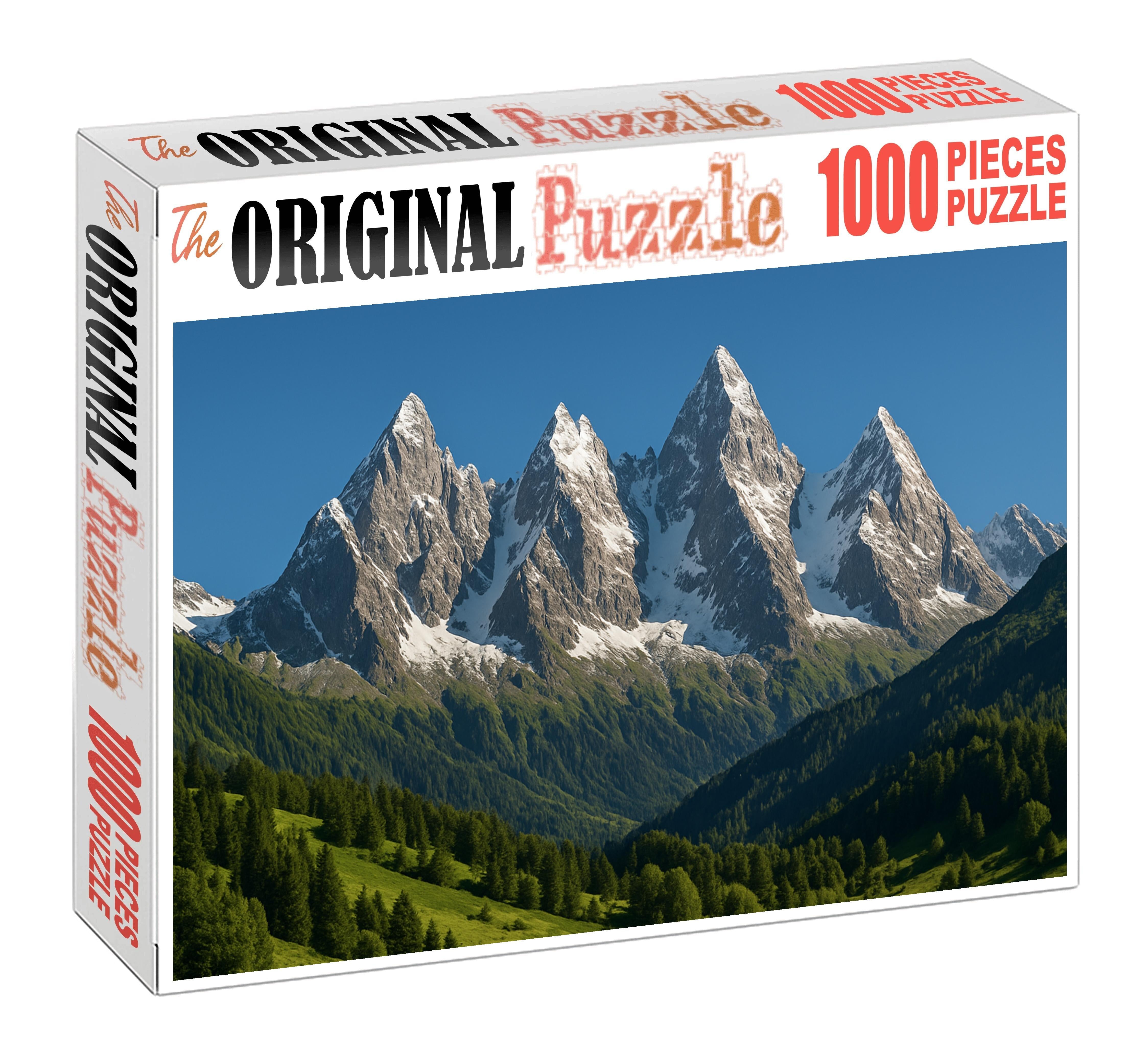 Snow-capped Peak Vista Puzzle Collection