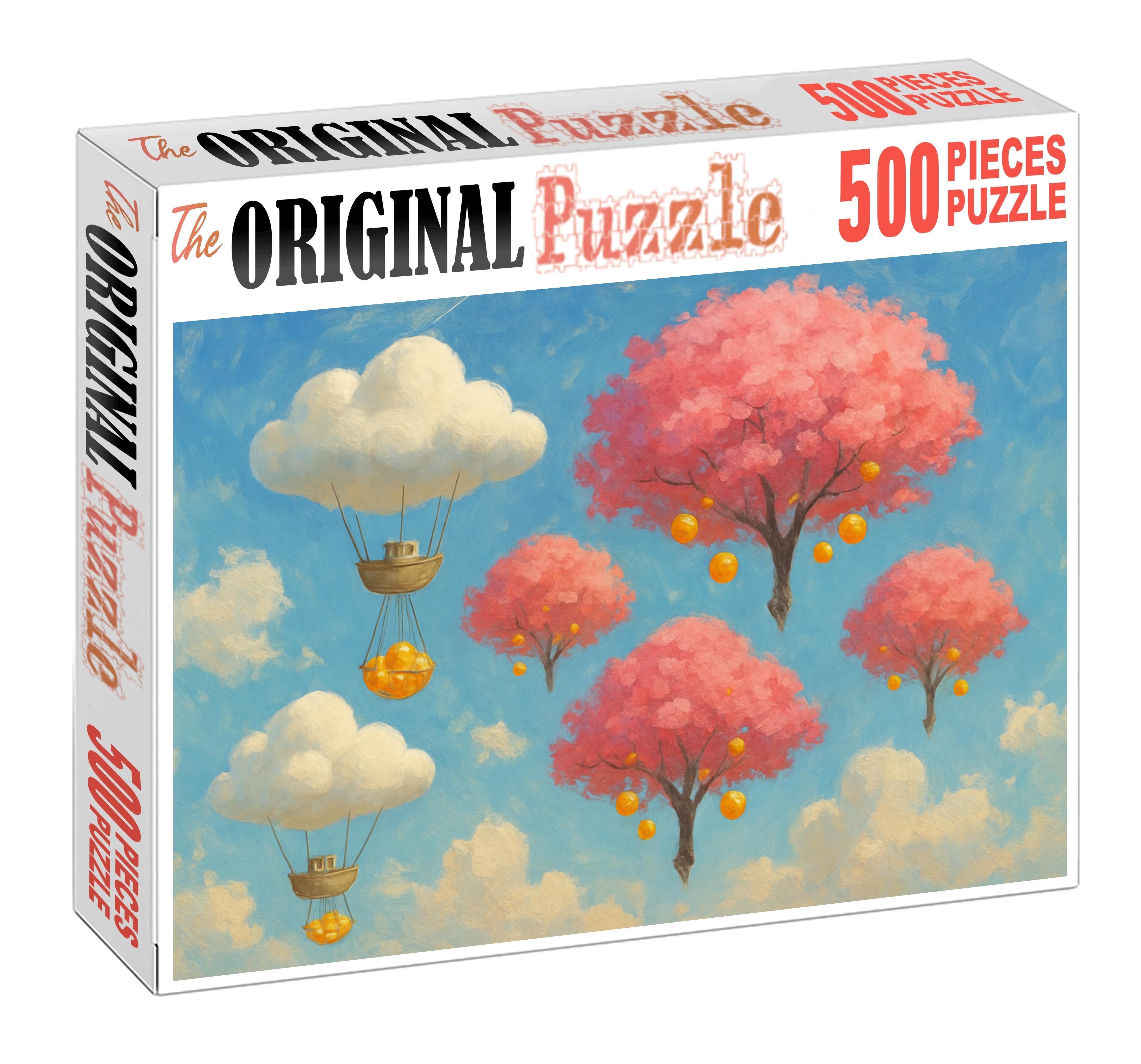 The Cloudship Harvest 50 Piece Puzzle