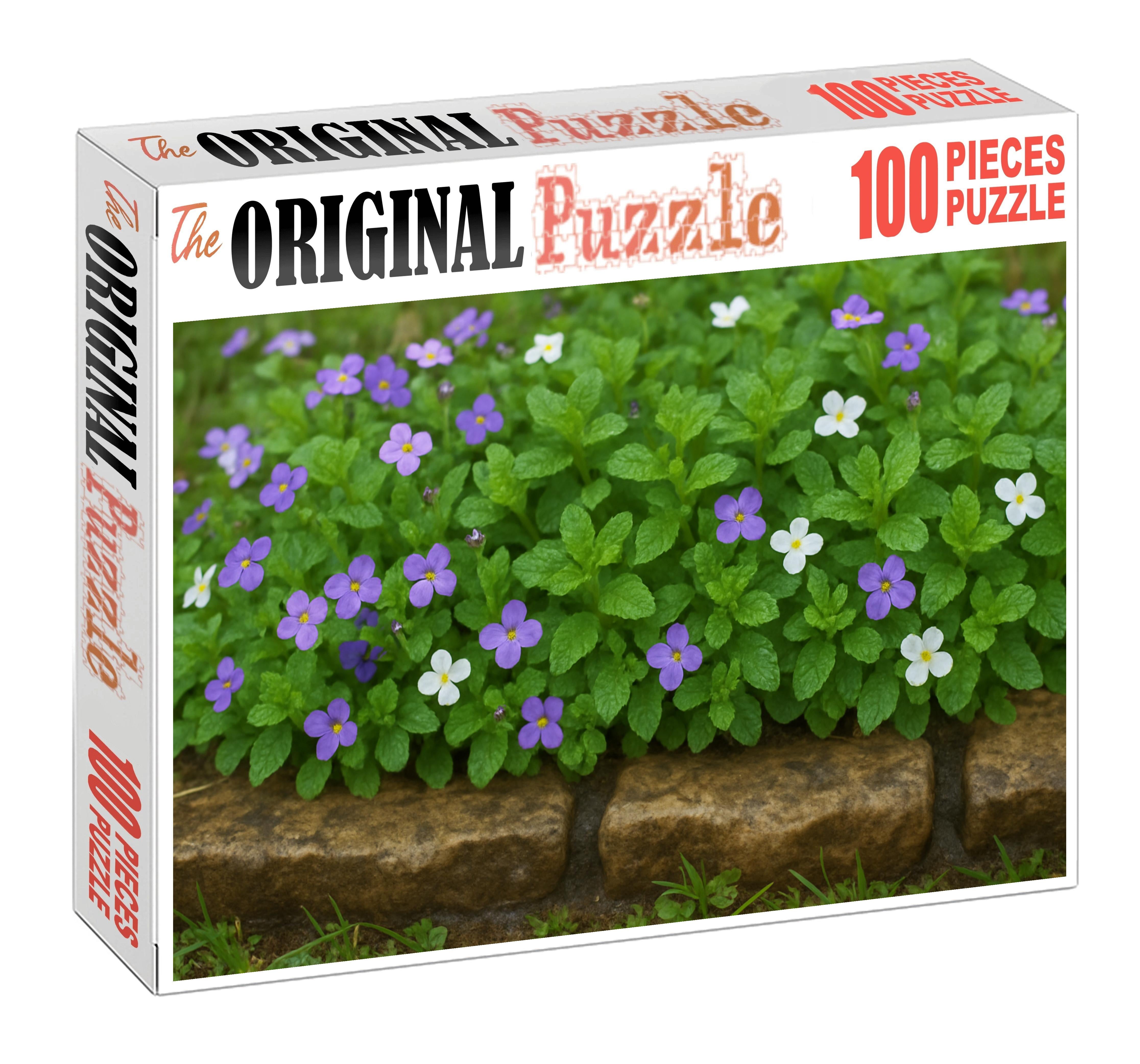 Rustic Herb And Bloom Border 50 Piece Puzzle