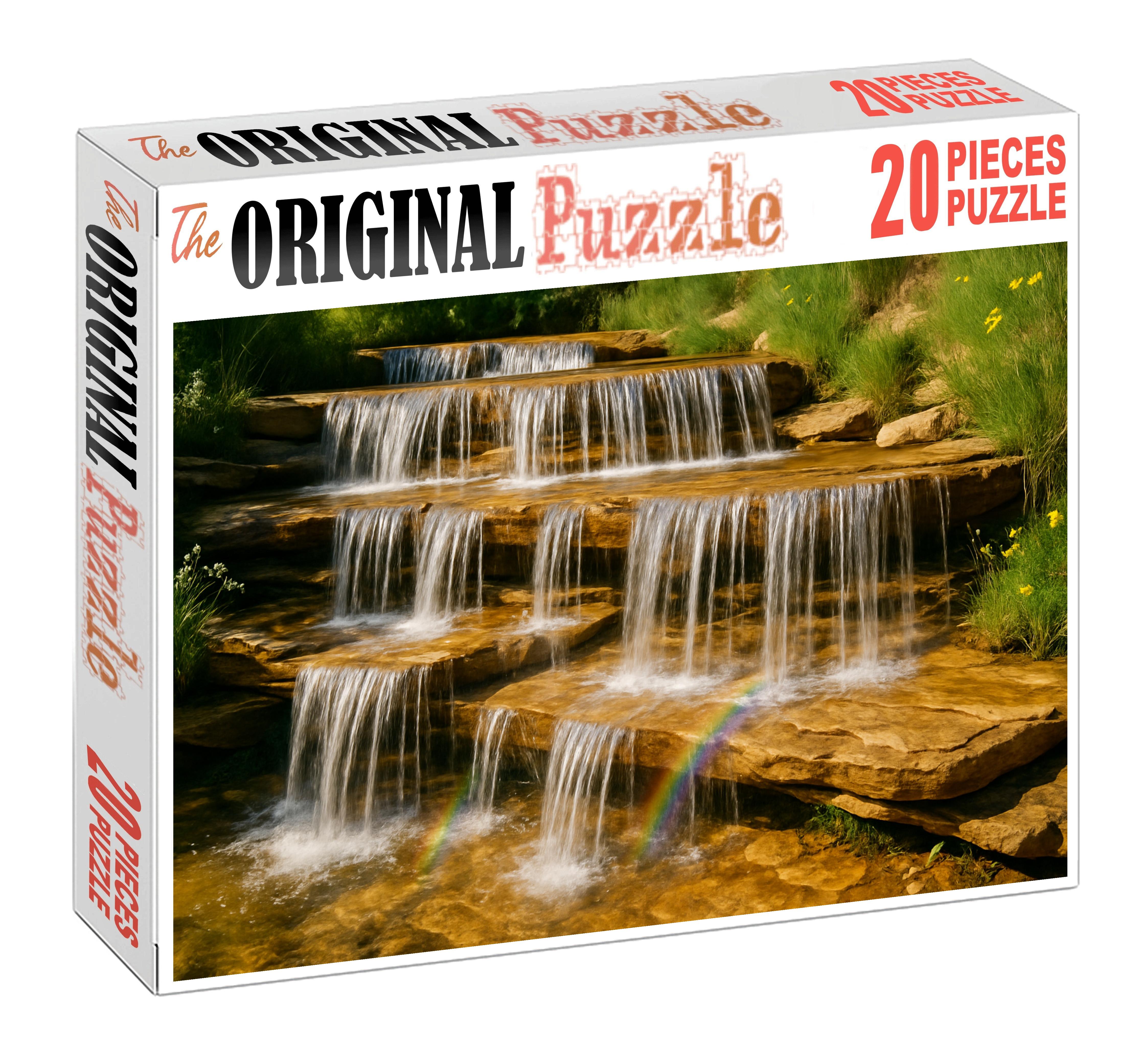 Glass Ribbon Steps Puzzle Collection