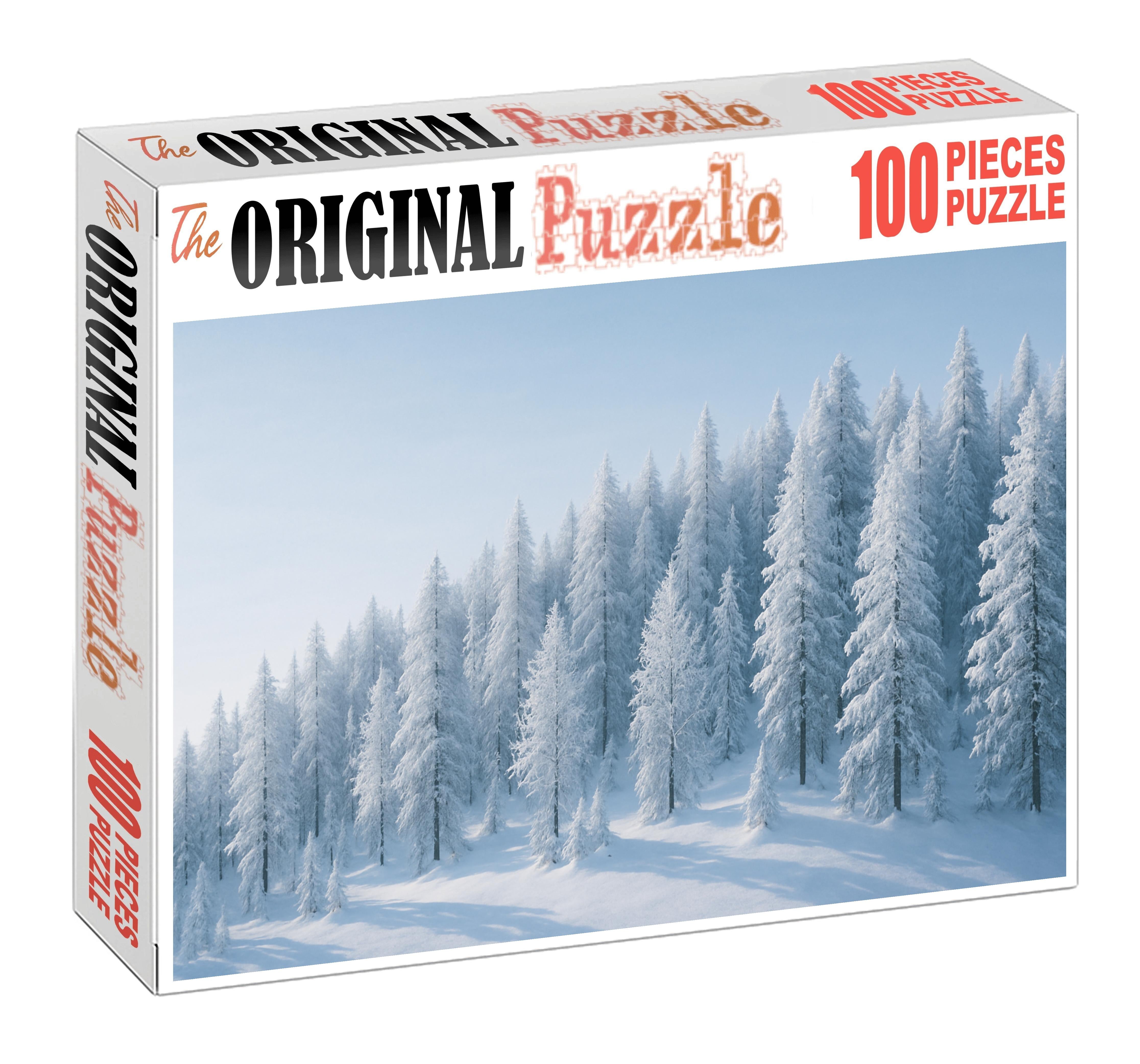 Winter Pine Ridge Premium Puzzle Pieces