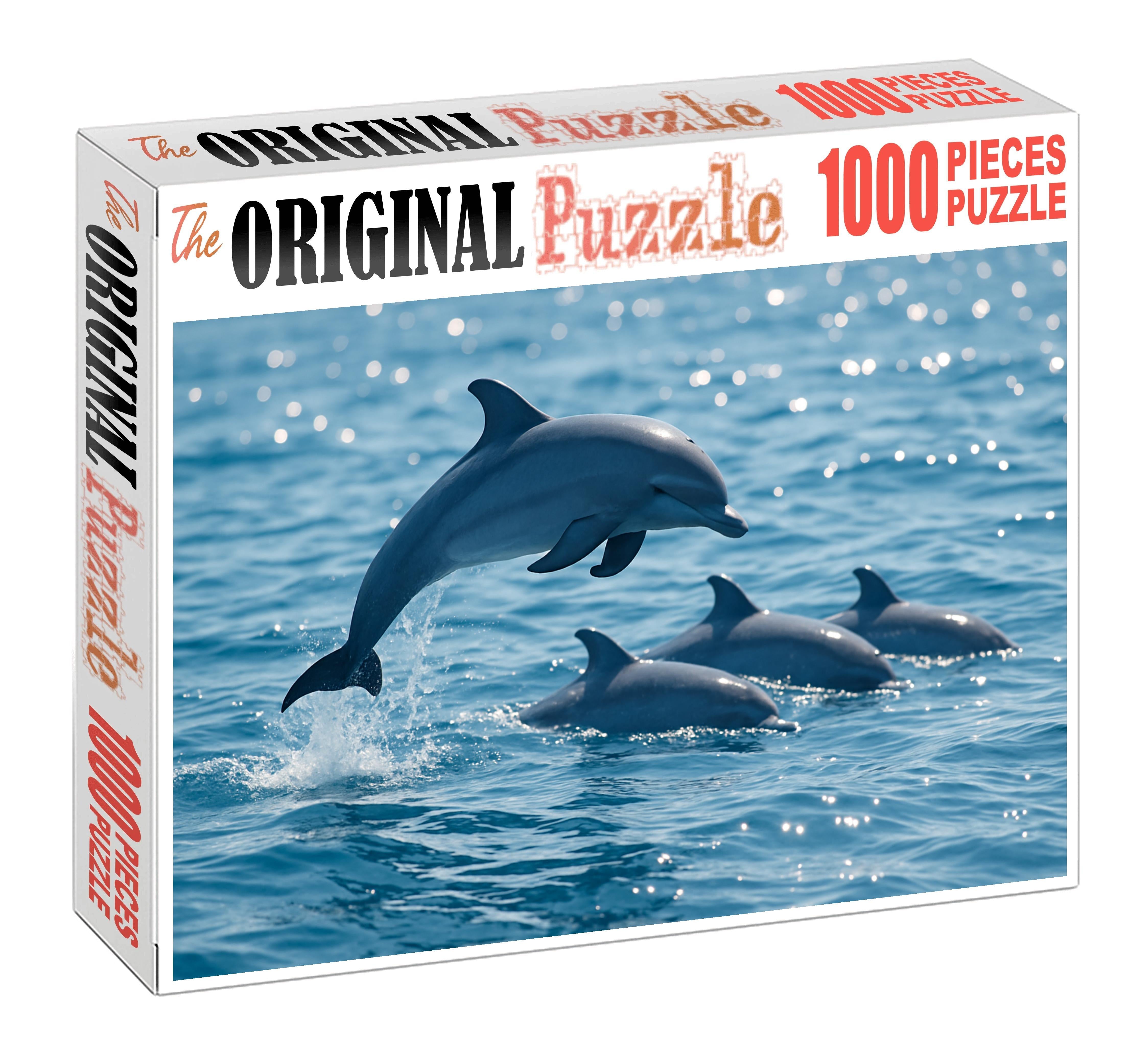 Azure Dwarf Dolphin Agile Surface Pod Member Easy Puzzles