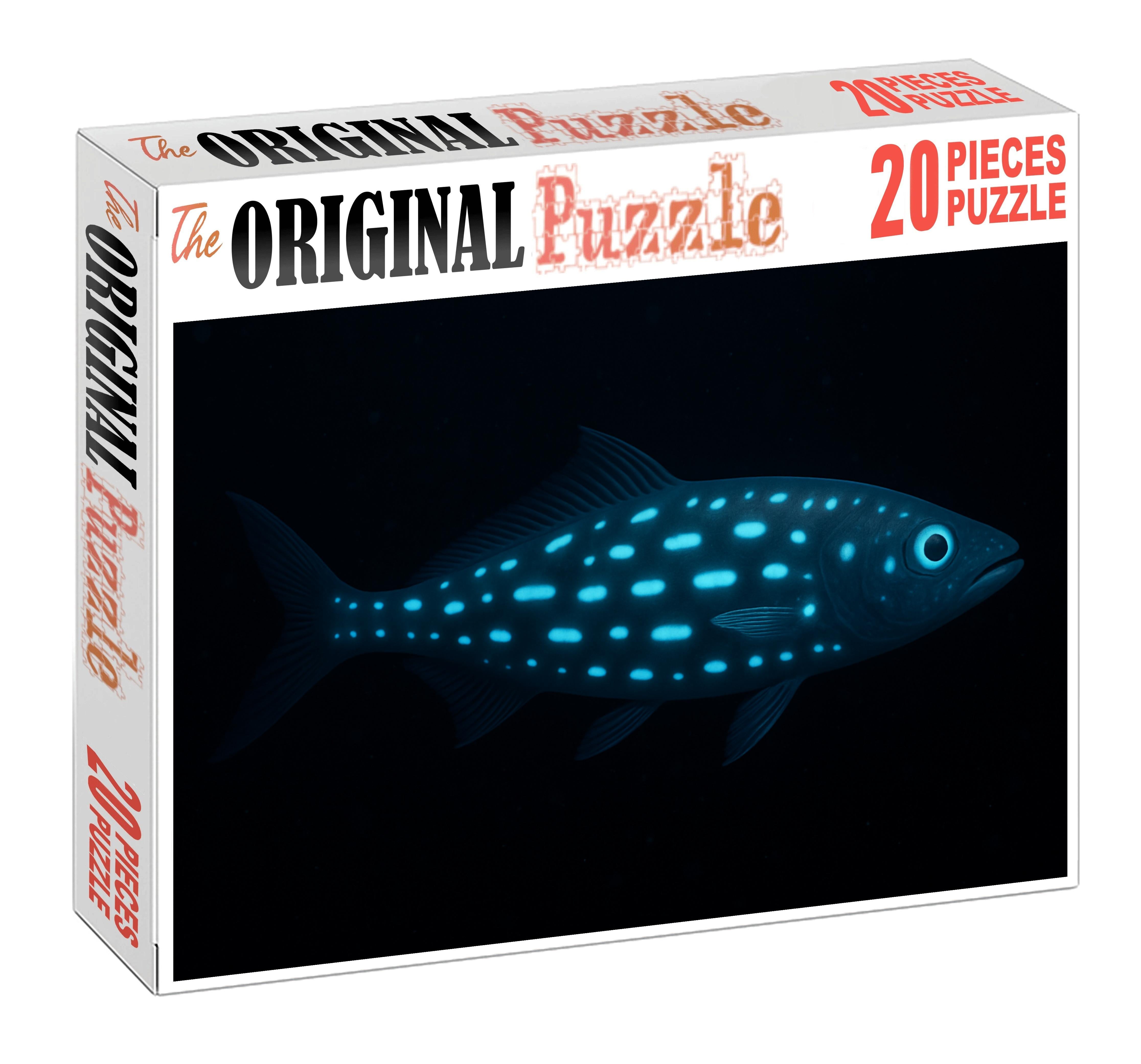 Spindle-spotted Driftfish Deep-sea Fish With Radiant Patterns Puzzle Fun