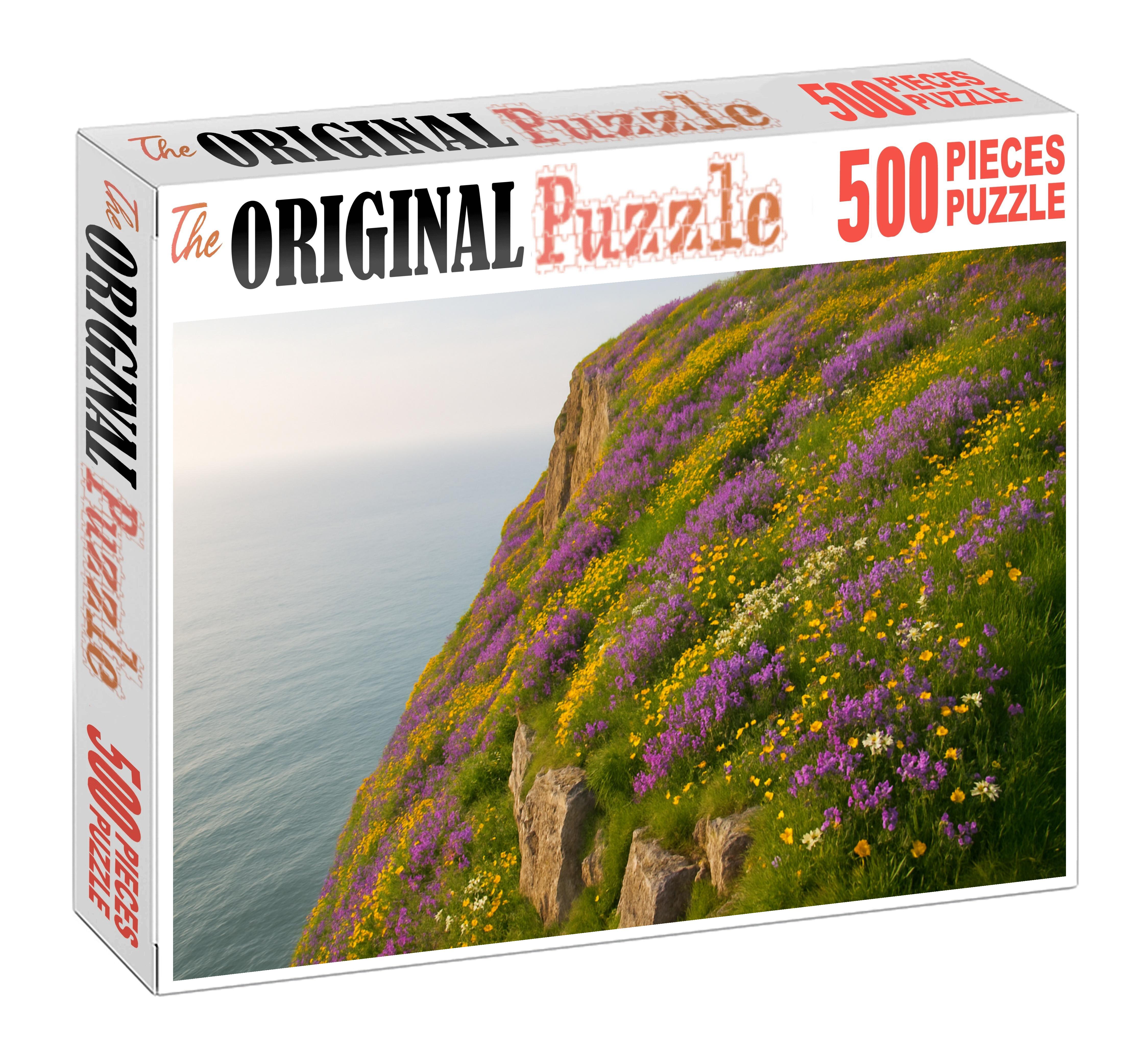 Cliffside Wildflower Terrace Puzzle Collection