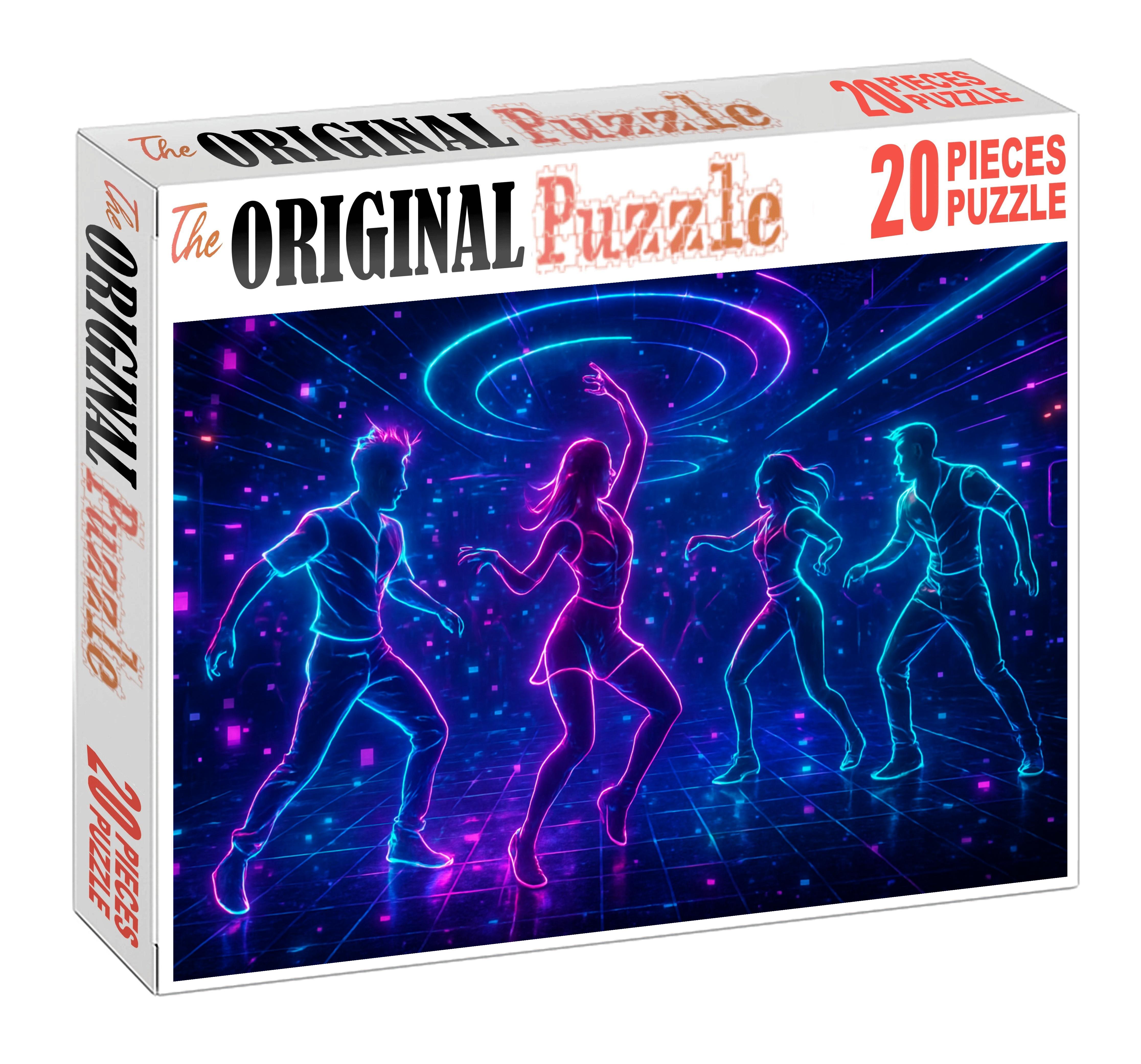 Virtual Reality Dance Craze Immersive Beats And Digital Moves 50 Piece Puzzle