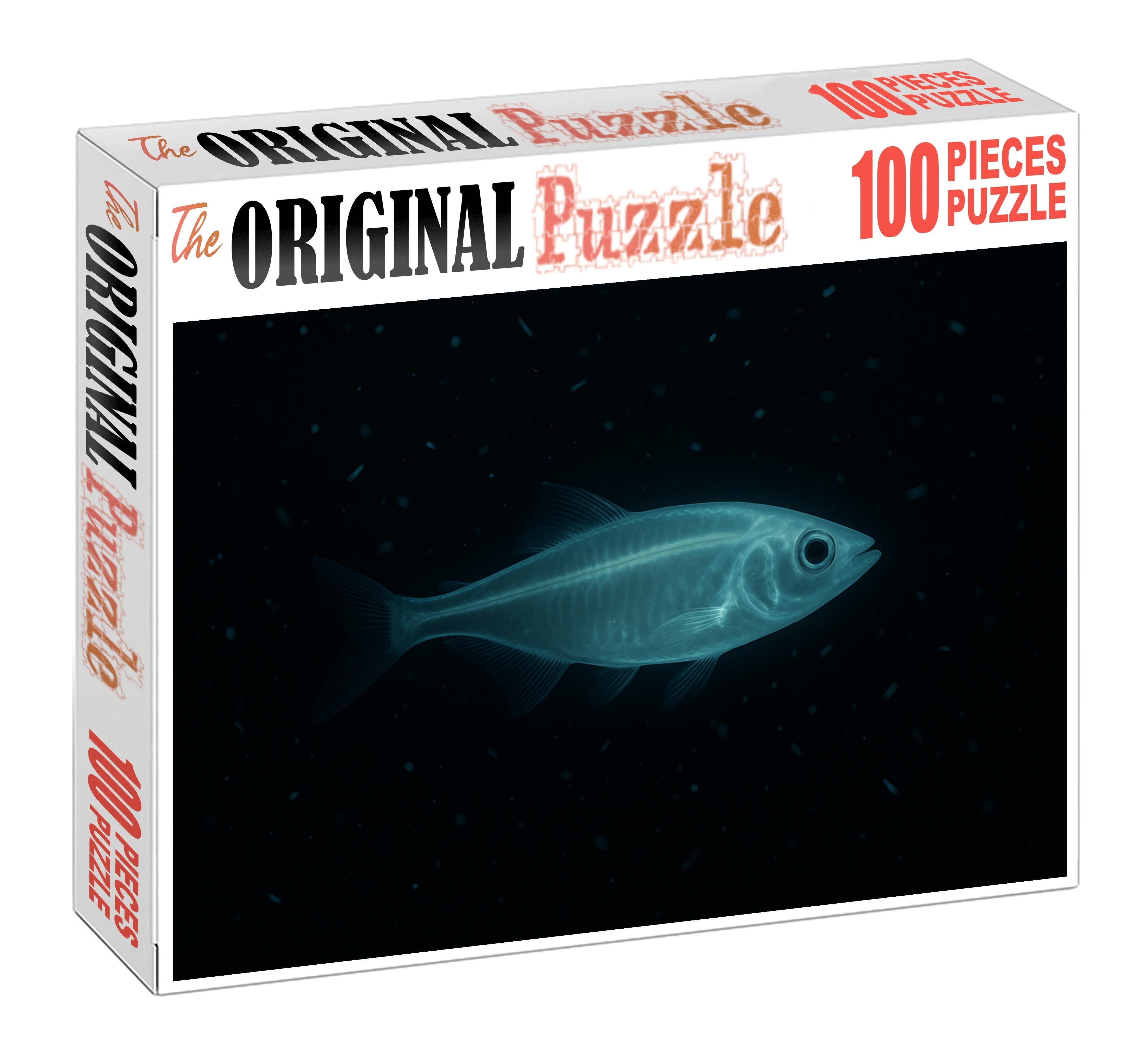 Celestial Glassfish Translucent Drifter With Radiant Glow Mini Puzzle