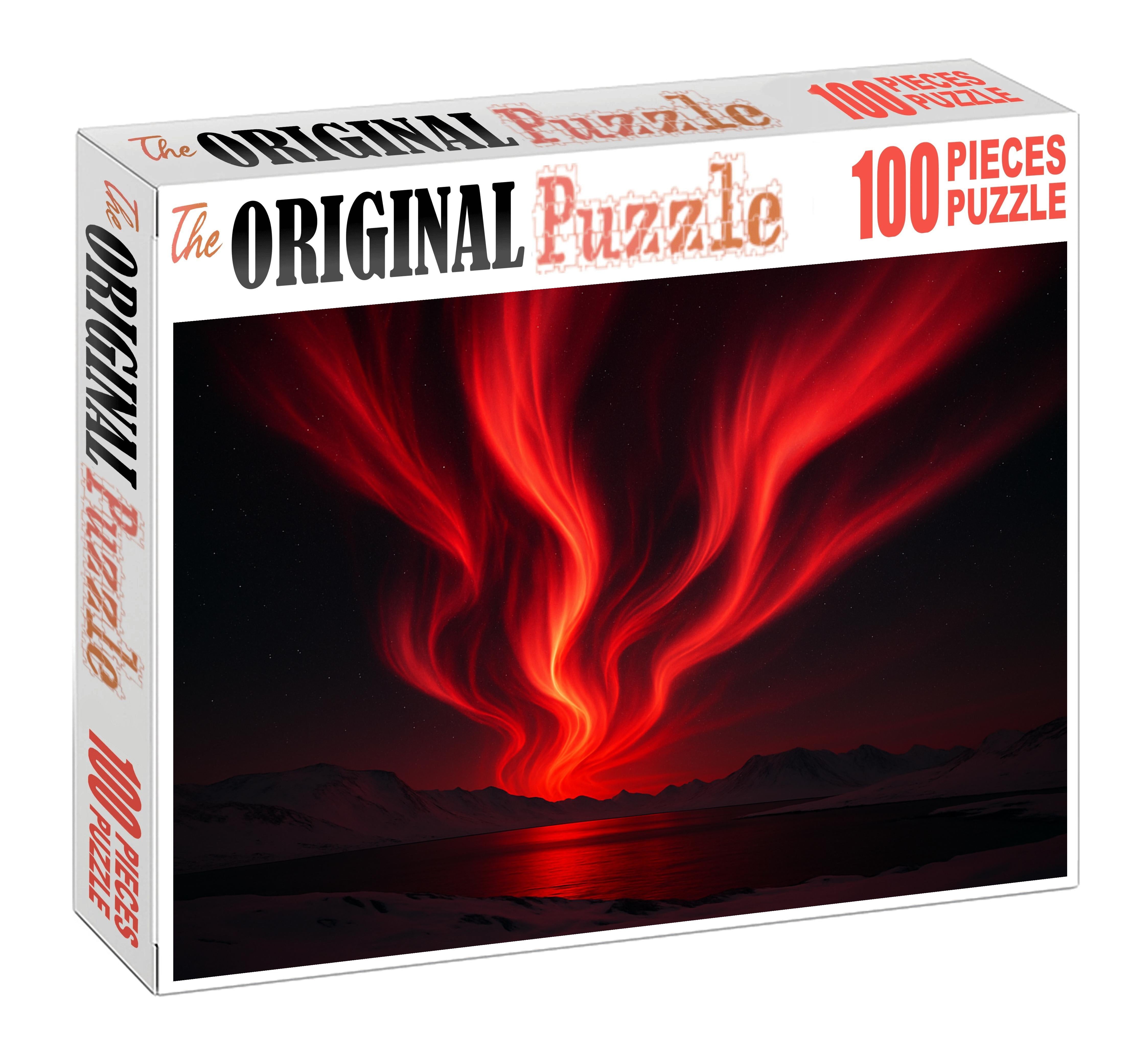 Crimson Ion Storm 200 Piece Puzzle