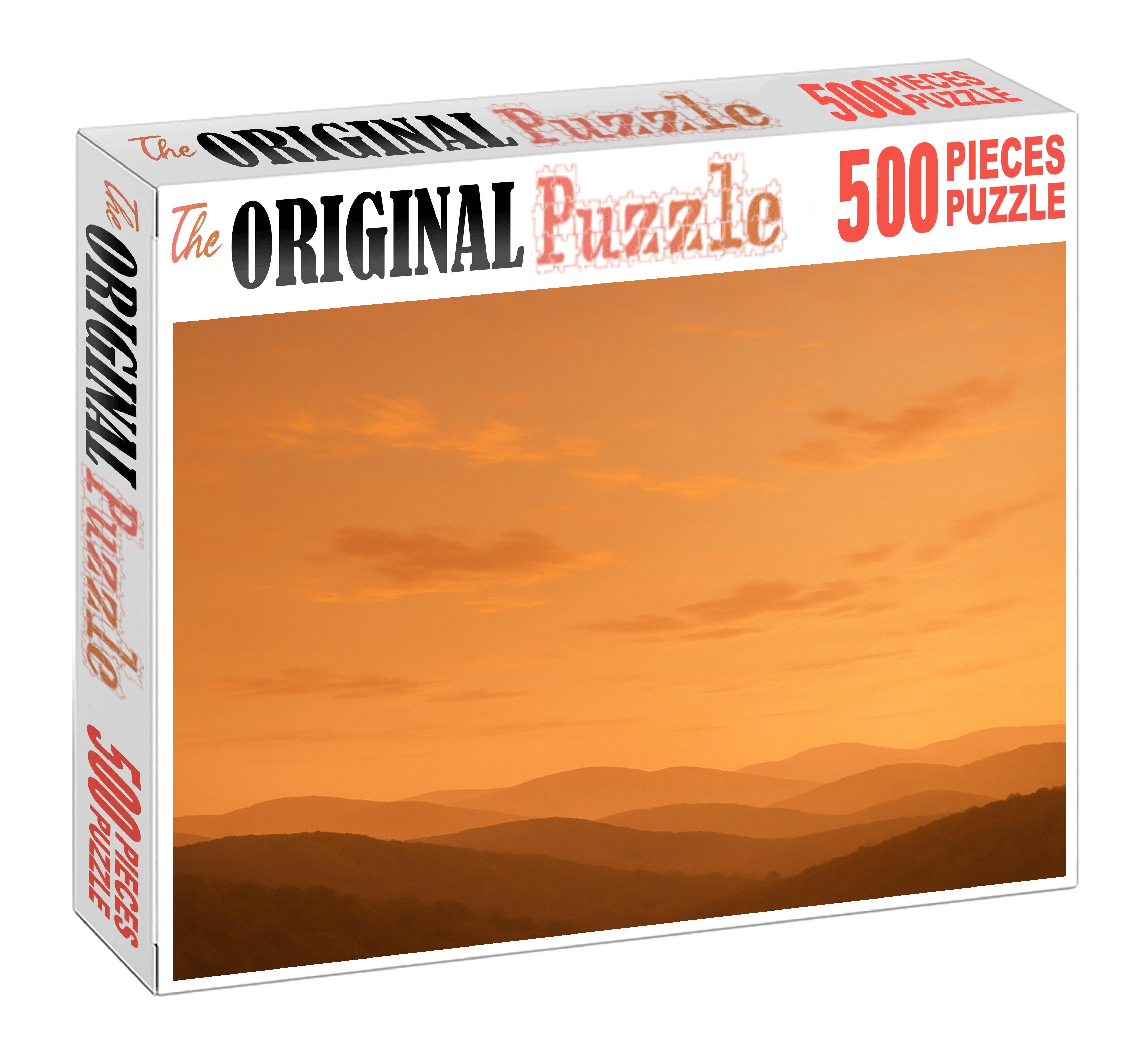 Amber Horizon Whisper 1000 Piece Puzzle