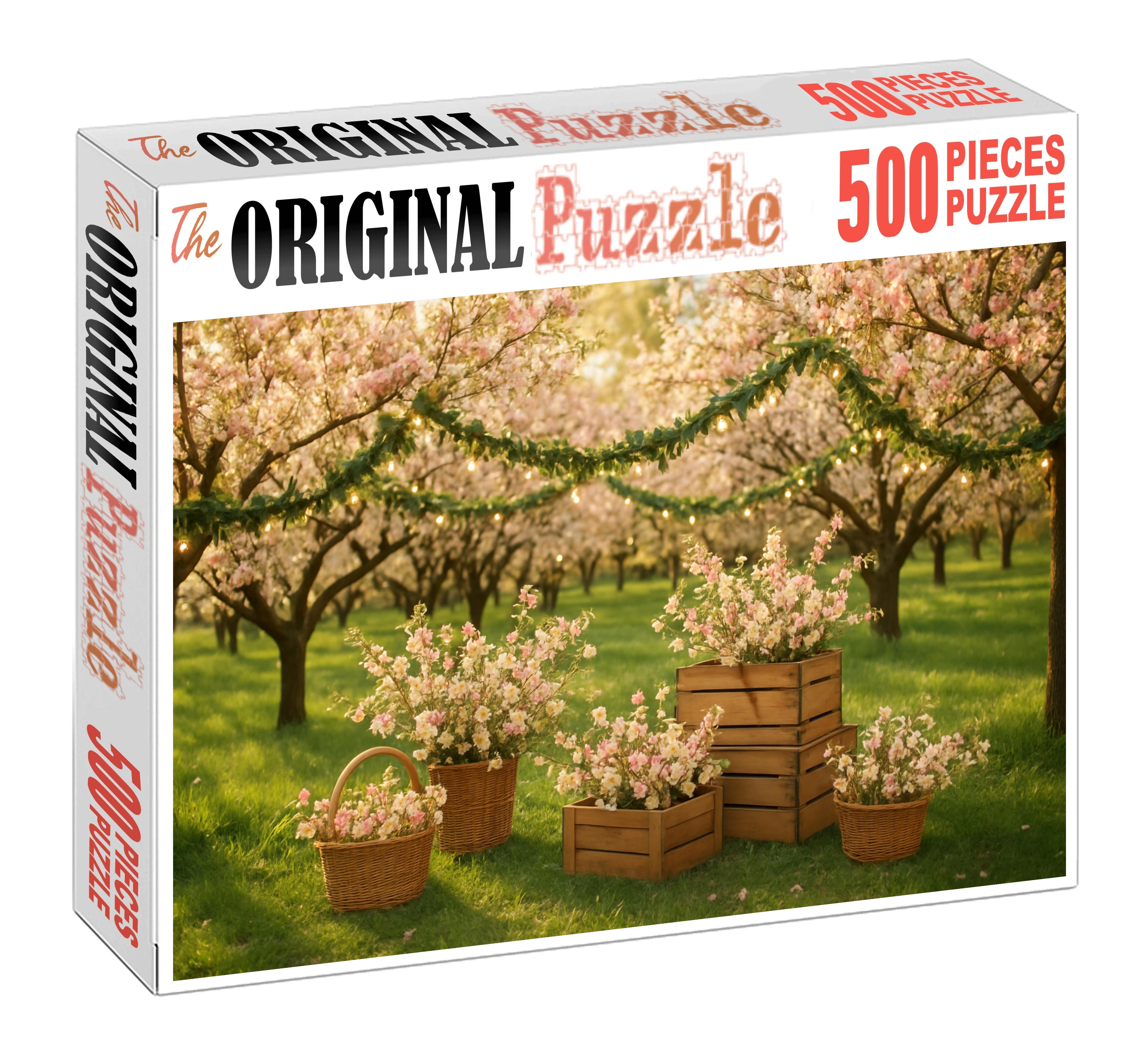 Blossoming Orchard Festivity 300 Piece Puzzle