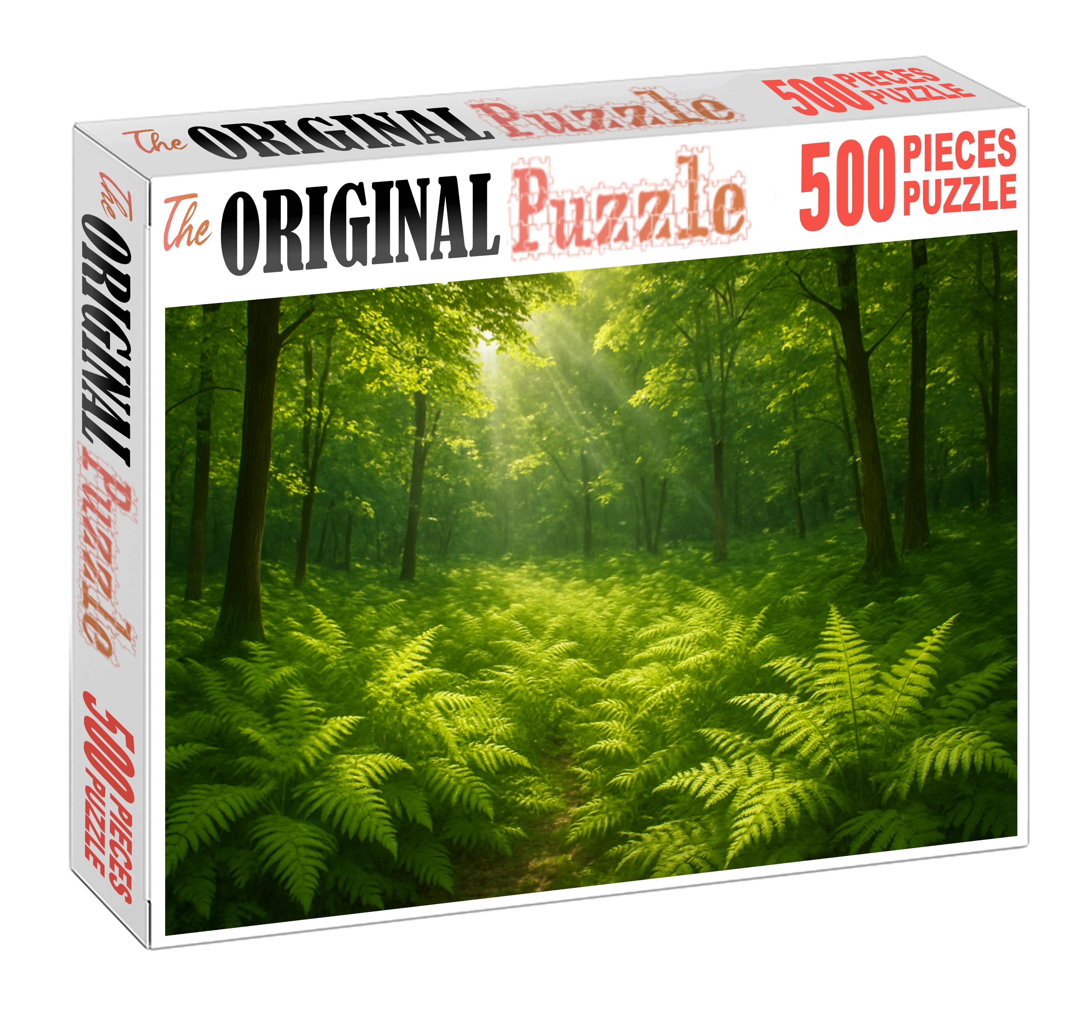 Golden Fern Glade Unique Puzzle Design